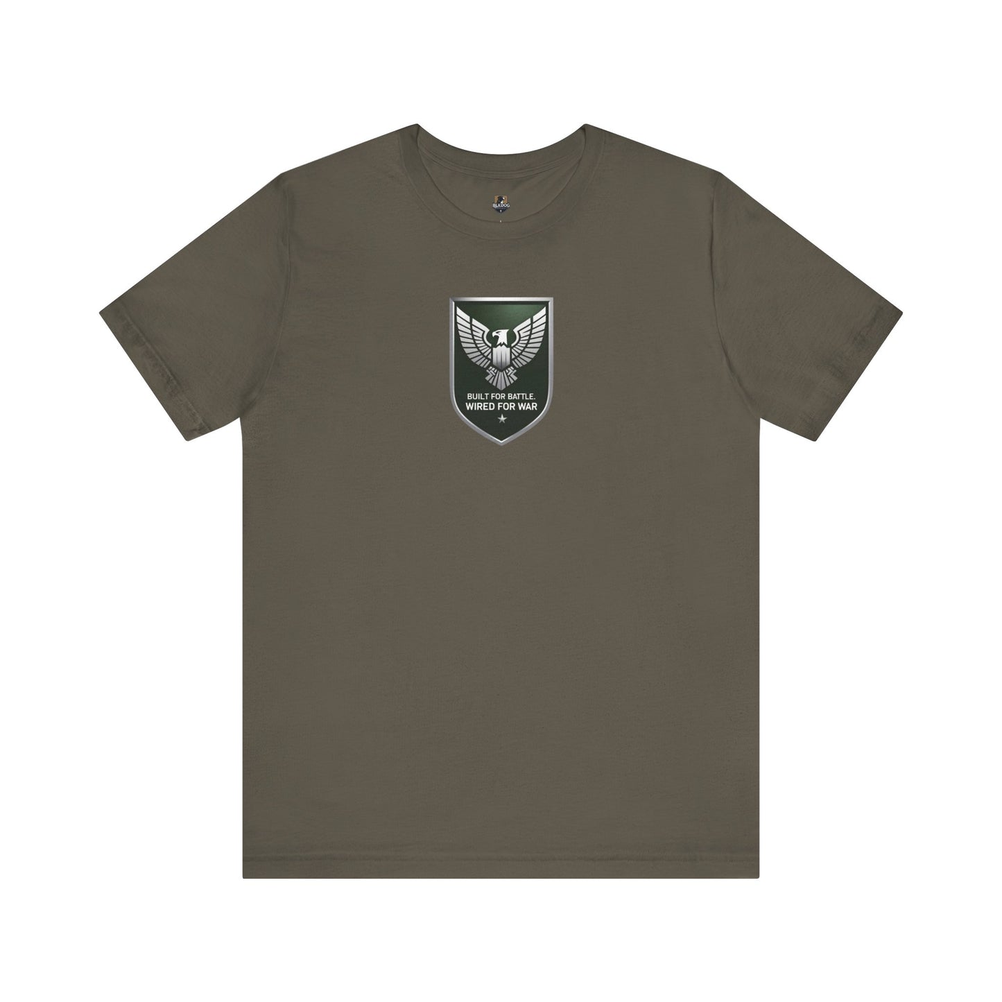 Unisex Military-Themed Tee with Eagle Design, Casual Shirt, Graphic Top, Gift for Veterans, Memorial Day Apparel, Everyday Wear