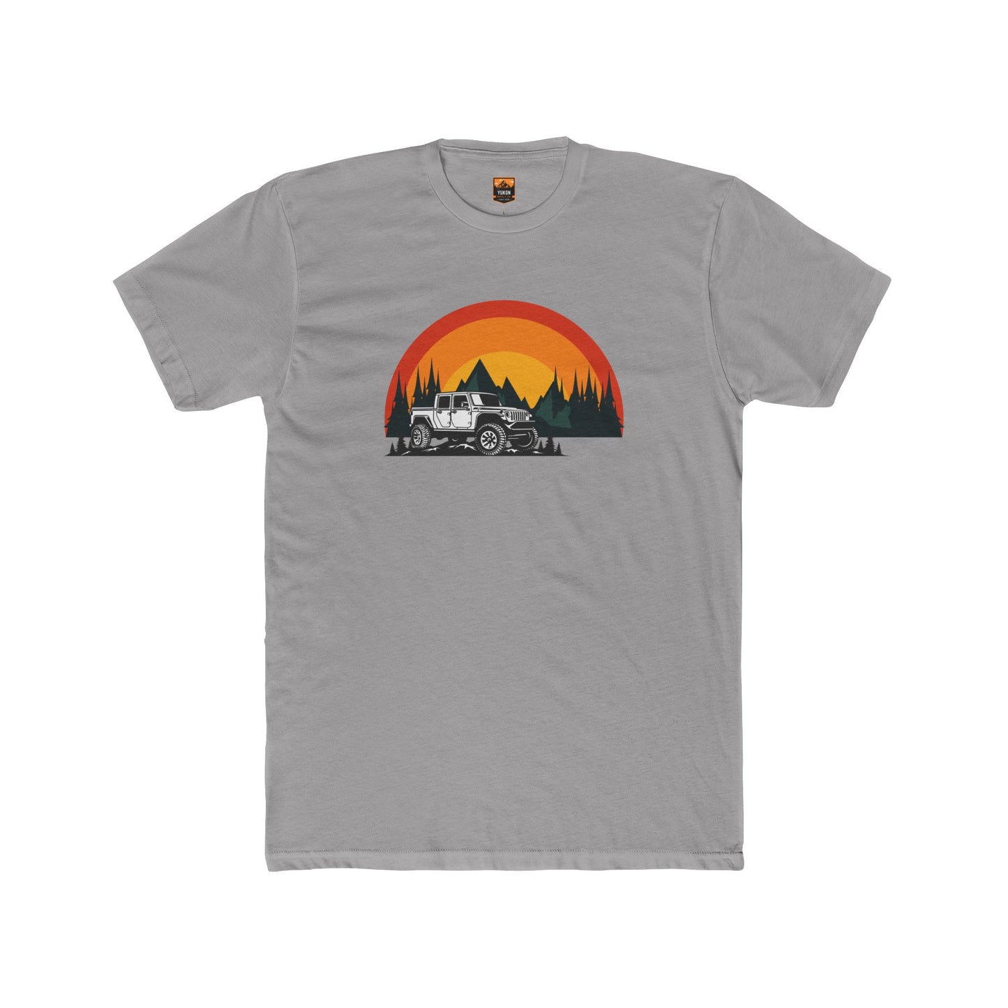 YSC Jeep Gladiator Sunrise - Men's Cotton Crew Tee