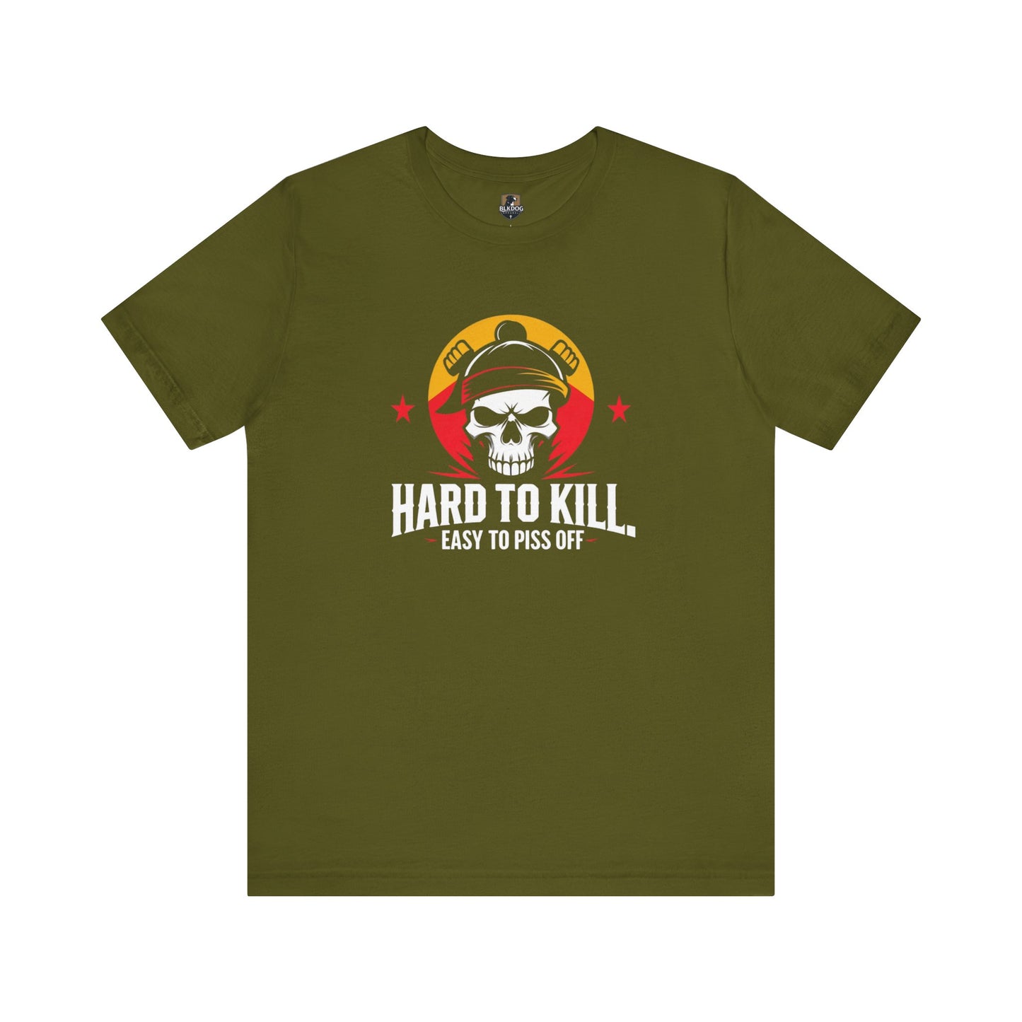 Hard to Kill Graphic Tee - Edgy Casual Wear, Perfect for Gifts, Festivals, and Everyday Adventures, Unisex Jersey Tee, Humor Shirt