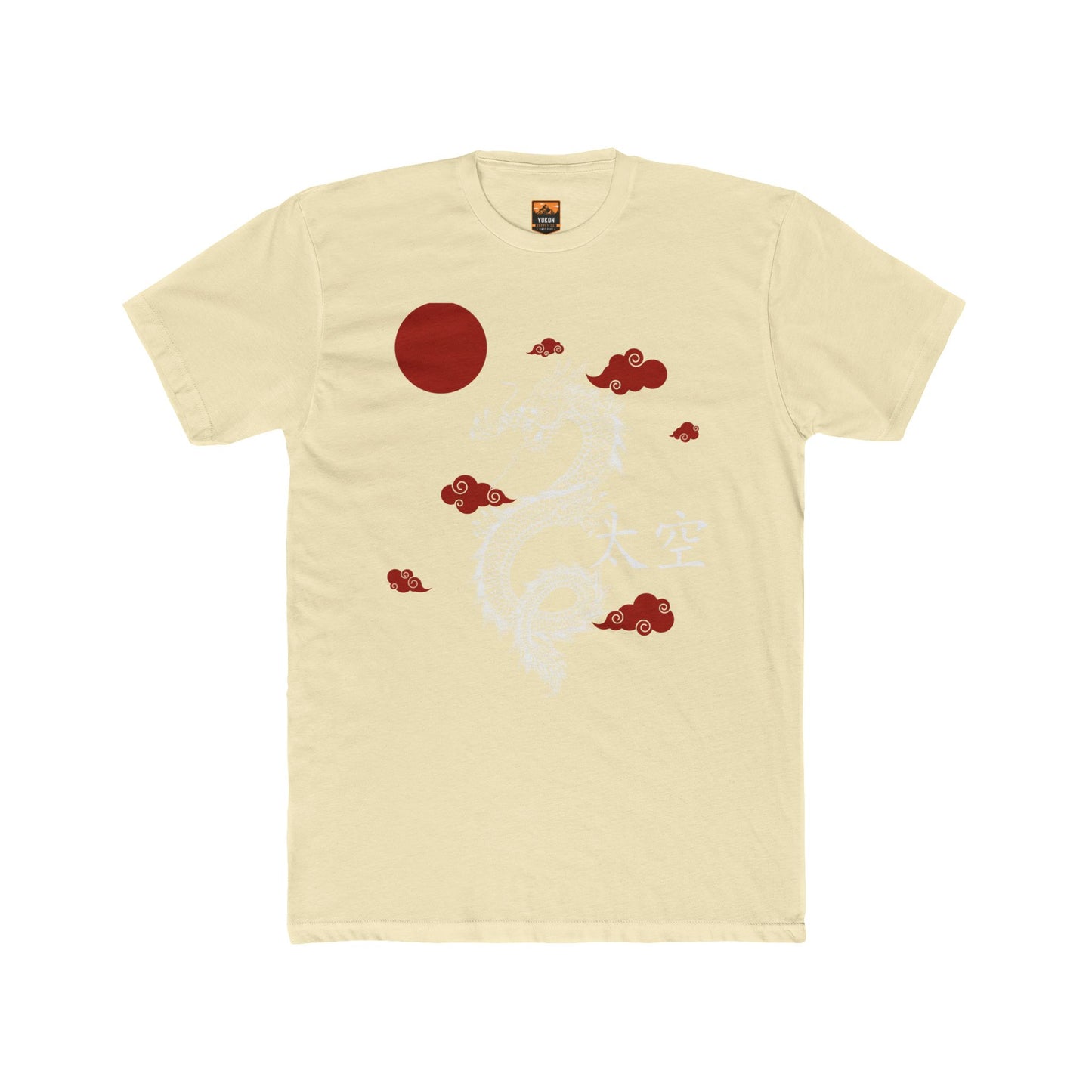 Japanese Dragon - Men's Cotton Crew Tee