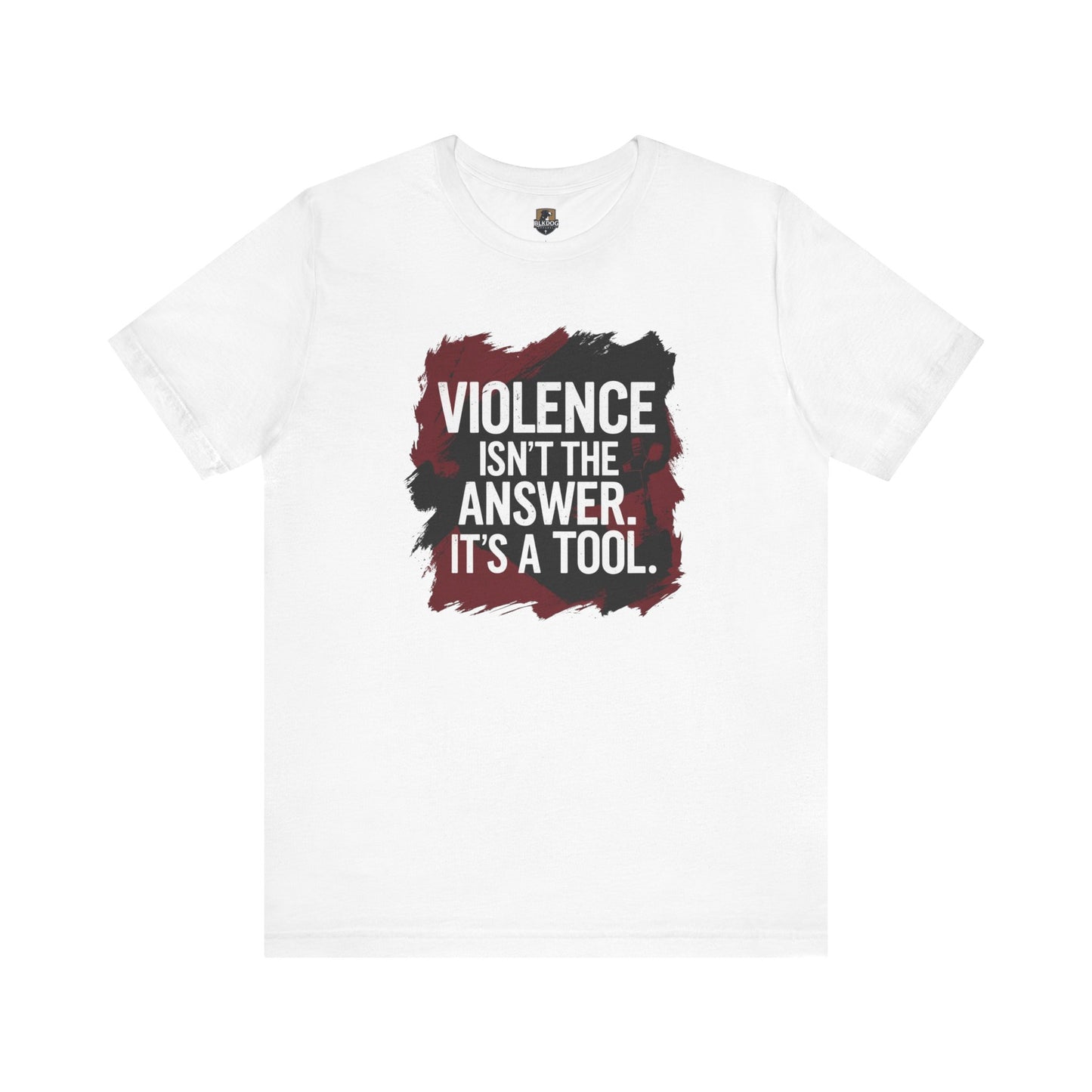 Bold Statement Tee Violence Isn't the Answer, Casual Wear, Gift for Activists, Social Justice Apparel