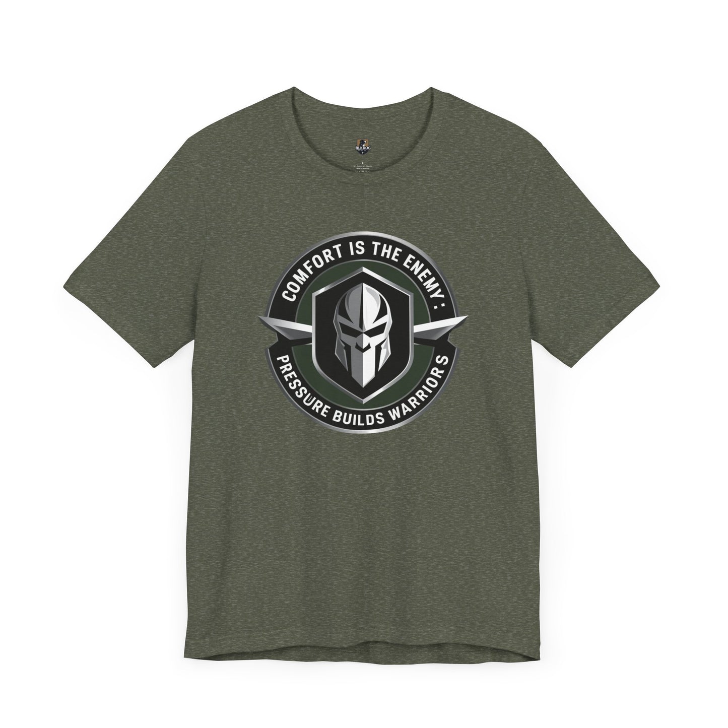 Motivational Unisex Tee - Comfort is the Enemy, Fitness Shirt, Workout Top, Gym Wear, Inspirational Clothing