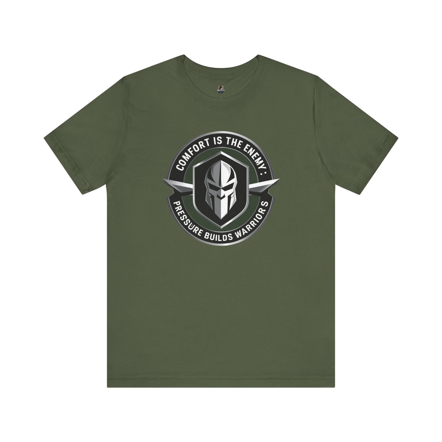 Motivational Unisex Tee - Comfort is the Enemy, Fitness Shirt, Workout Top, Gym Wear, Inspirational Clothing