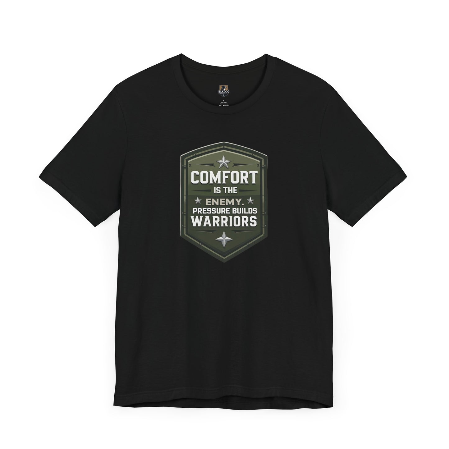 Warriors Motivational Tee: Empowering Unisex Jersey Short Sleeve Shirt, Fitness Apparel, Daily Wear, Gift for Athletes, Inspirational Outfit