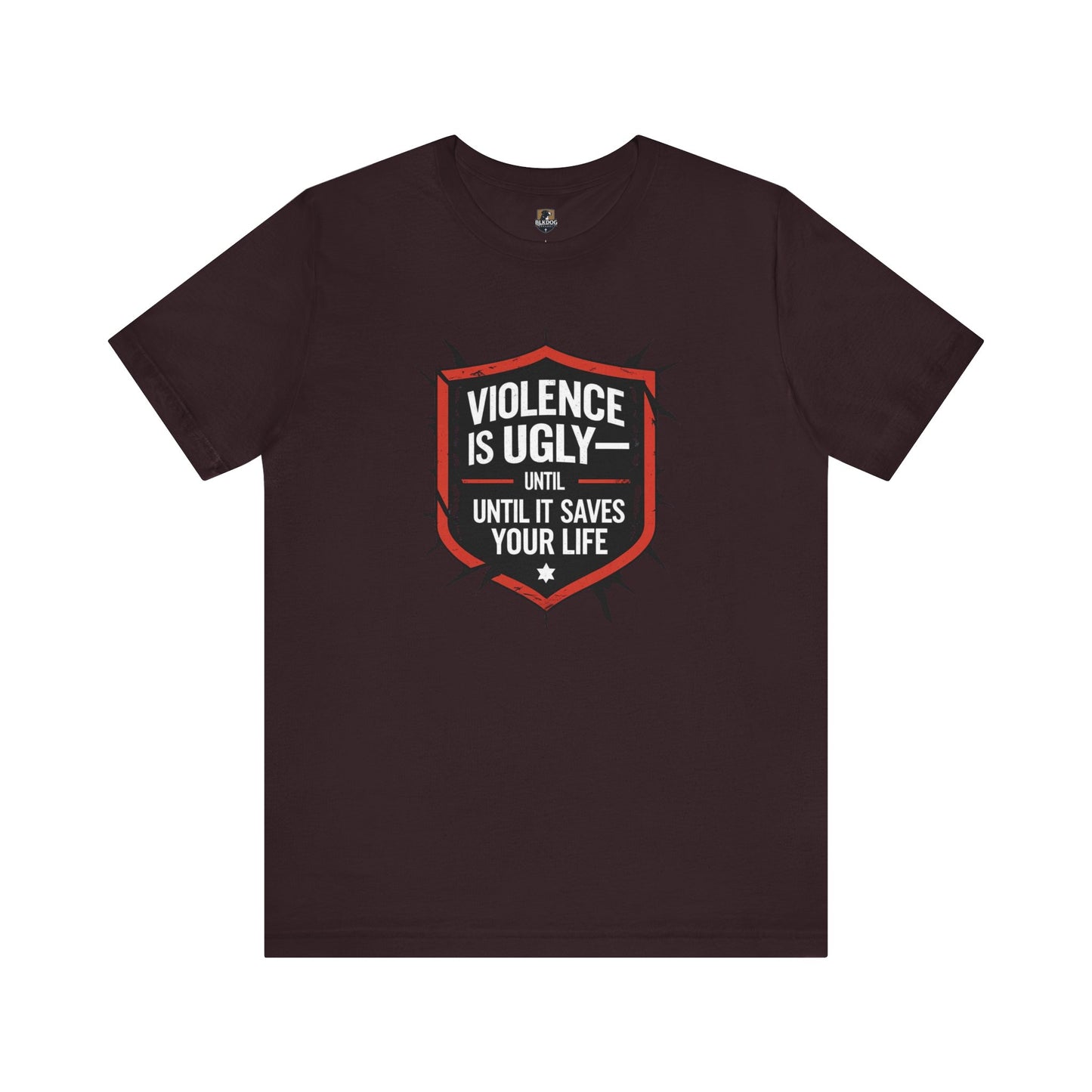 Violence is Ugly Tee, Unisex Graphic Tee, Awareness Shirt, Casual Everyday Wear, Gift for Activists, Motivational Apparel