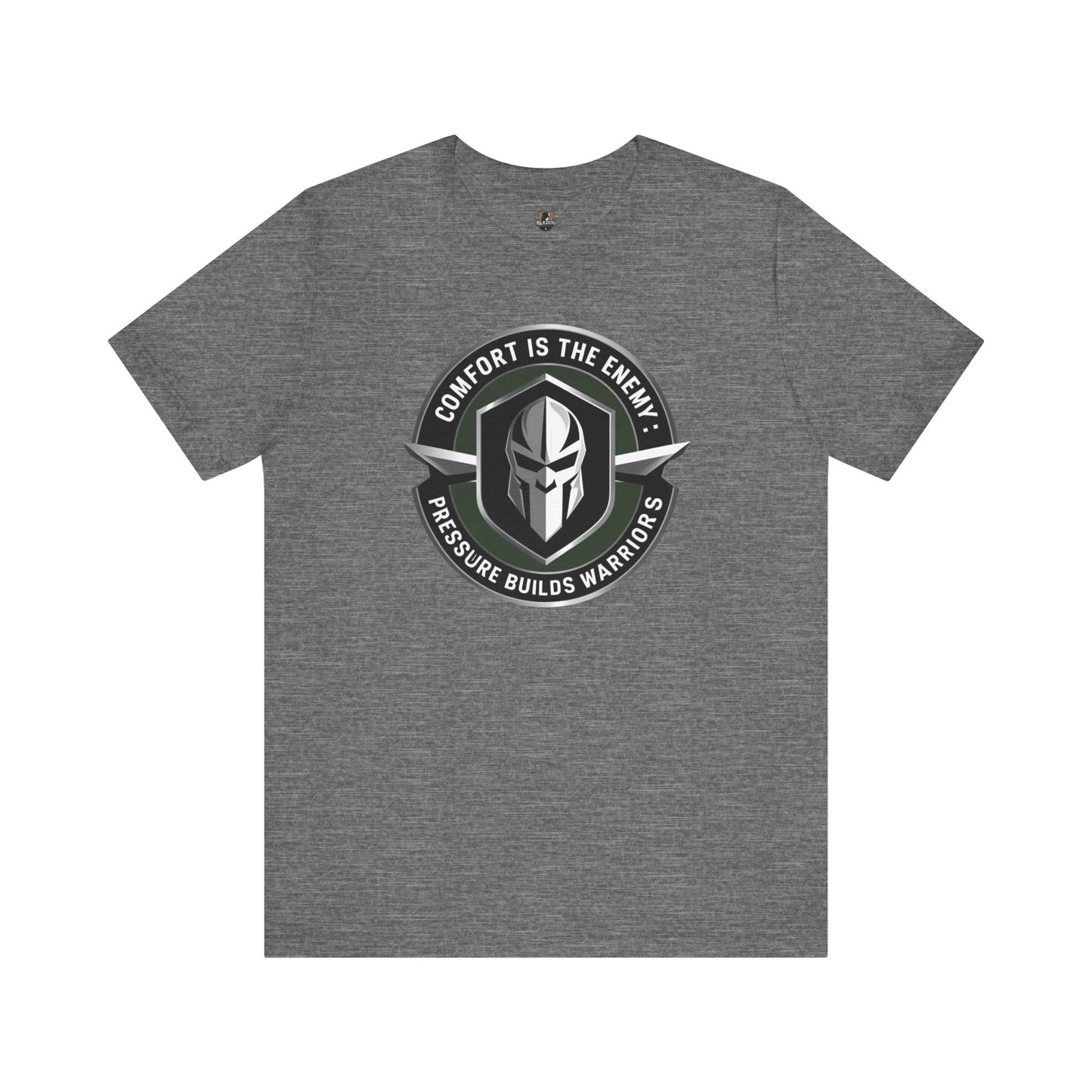 Motivational Unisex Tee - Comfort is the Enemy, Fitness Shirt, Workout Top, Gym Wear, Inspirational Clothing
