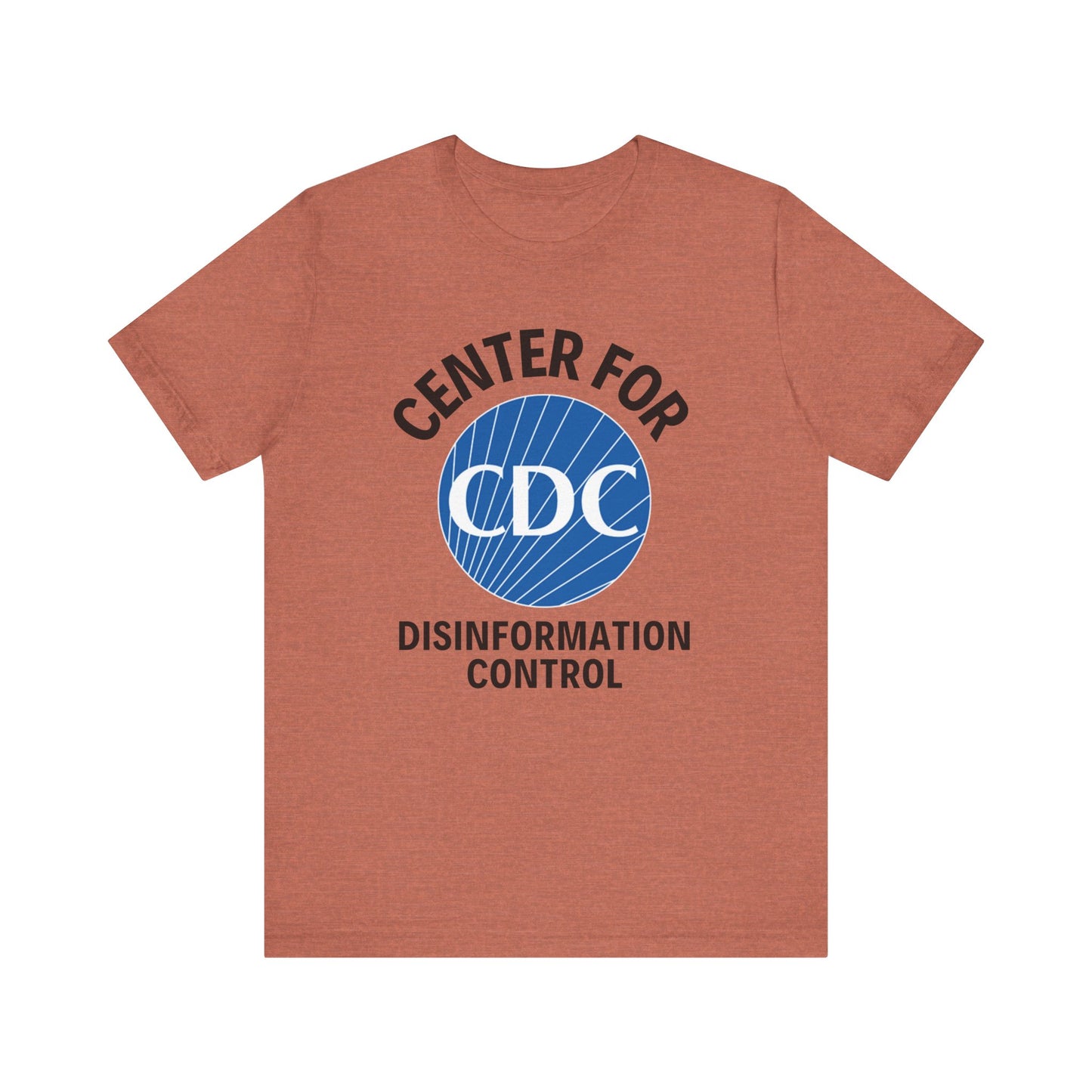 CDC - Center for Disinformation Control - Unisex Jersey Short Sleeve Tee