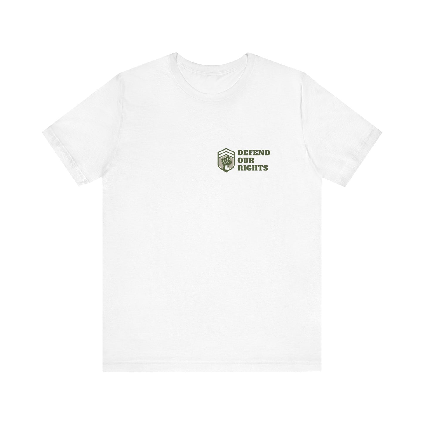 Activist Tee, Protest Shirt, Political Rights Apparel, Social Justice Top, Civil Rights T-Shirt, Defend Our Rights