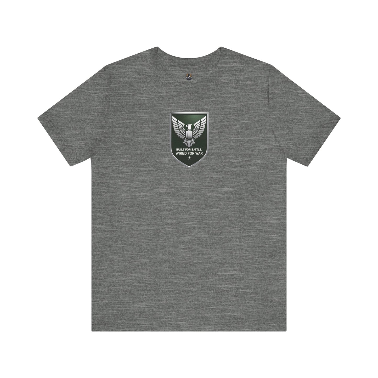 Unisex Military-Themed Tee with Eagle Design, Casual Shirt, Graphic Top, Gift for Veterans, Memorial Day Apparel, Everyday Wear