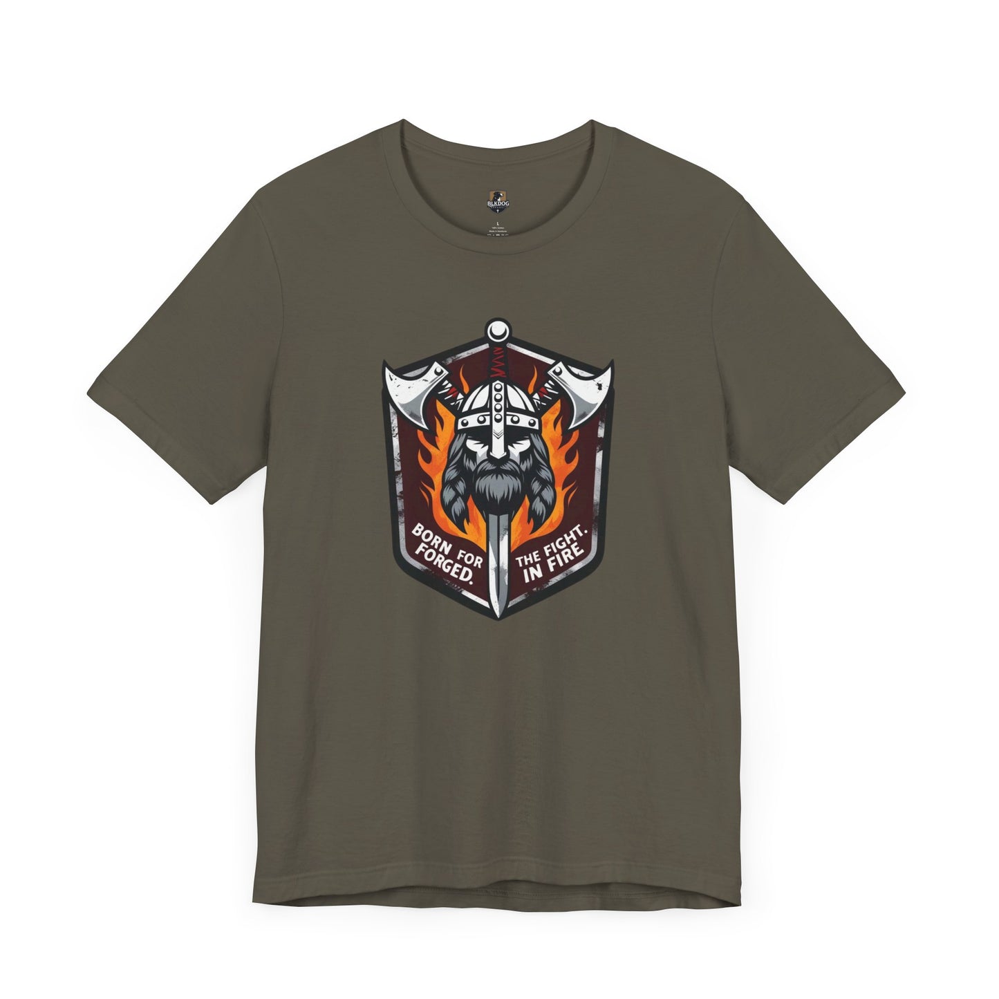 Warrior Spirit Short Sleeve Tee | Born to Fight, Unisex Graphic T-Shirt, Gift for Gamers, Casual Wear, Motivational Tee, Birthday Present