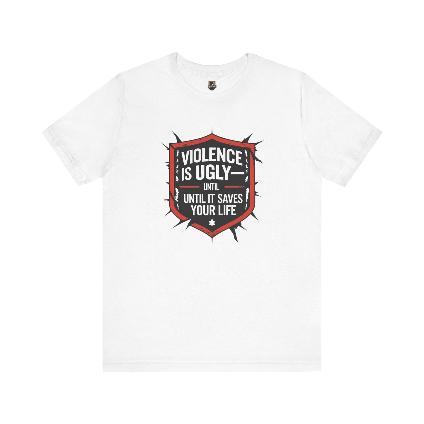 Violence is Ugly Tee, Unisex Graphic Tee, Awareness Shirt, Casual Everyday Wear, Gift for Activists, Motivational Apparel