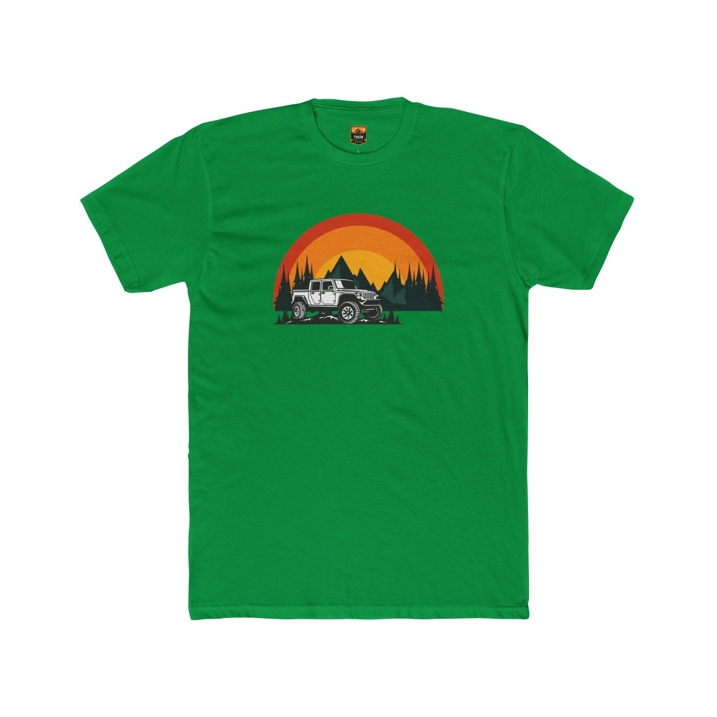 YSC Jeep Gladiator Sunrise - Men's Cotton Crew Tee