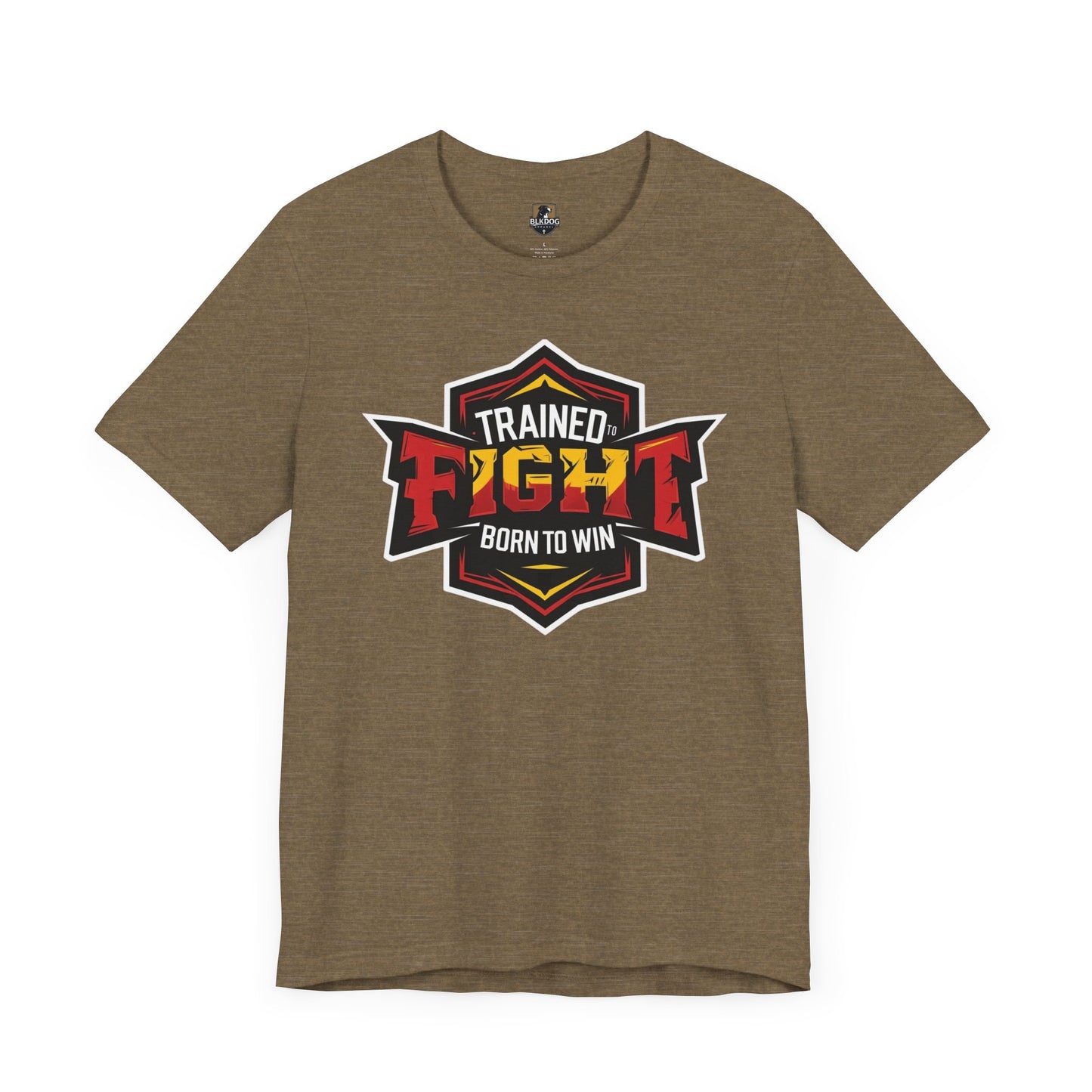 Trained to Fight...Born to Win Unisex Jersey Tee, Fitness Gift, Athletic Apparel, Training Top, Sportswear