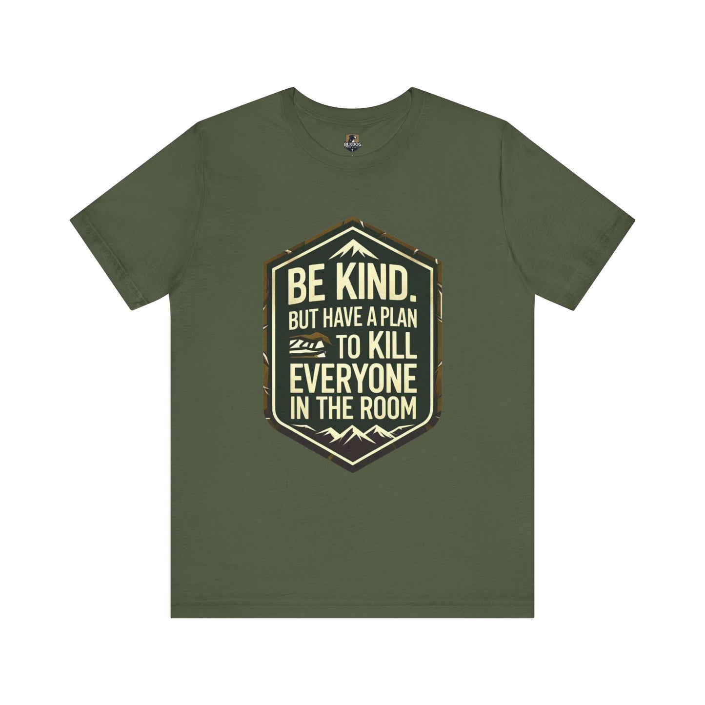 Be Kind Short Sleeve Tee, Motivational Shirt, Unisex Graphic Tee, Funny Quote T-Shirt, Gift for Friends, Casual Wear
