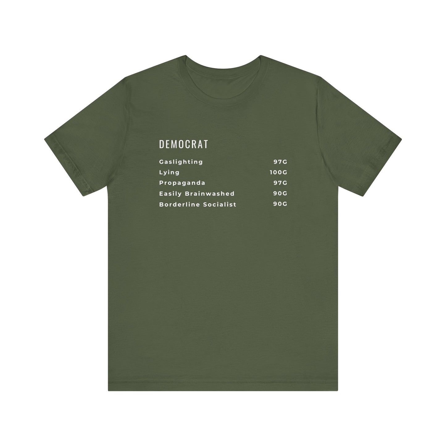 Democrat Lies - Unisex Jersey Short Sleeve Tee