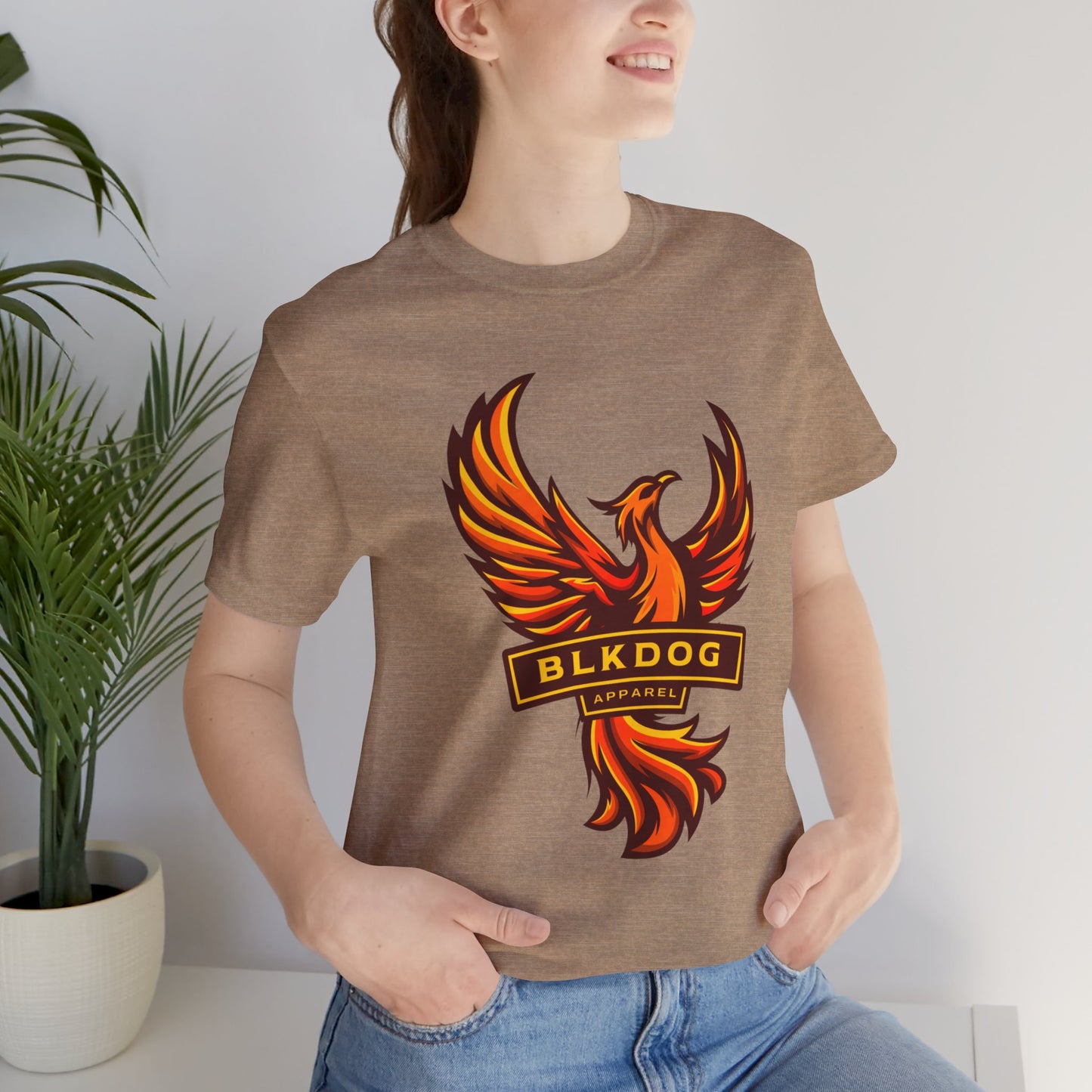 Phoenix - BLKDOG APPAREL - Unisex Jersey Short Sleeve Tee