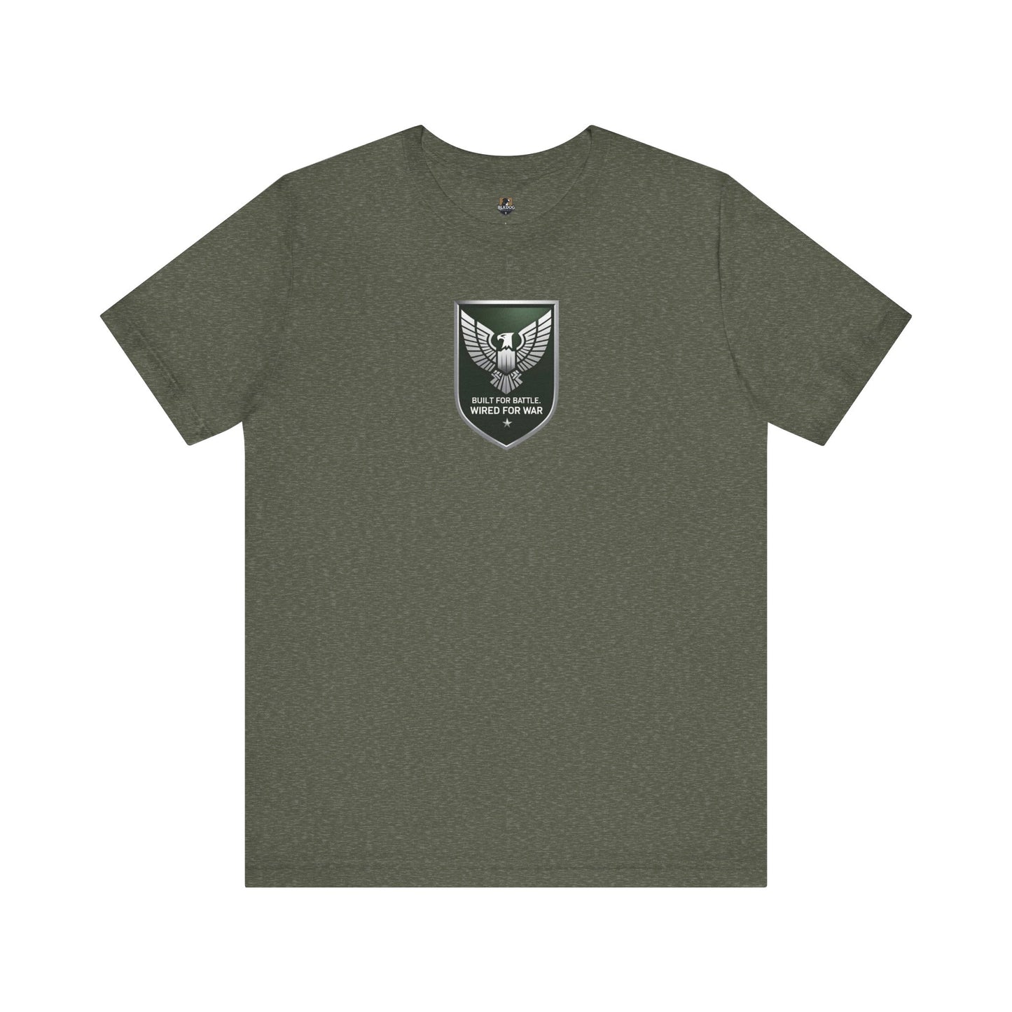 Unisex Military-Themed Tee with Eagle Design, Casual Shirt, Graphic Top, Gift for Veterans, Memorial Day Apparel, Everyday Wear