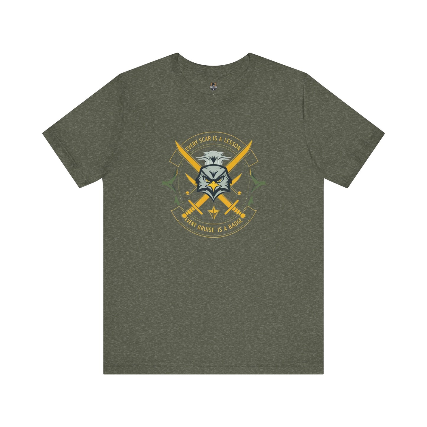 Warrior Spirit Unisex Tee, Motivational Shirt, Gift for Him/Her, Fitness Apparel, Birthday Celebration, Casual Wear