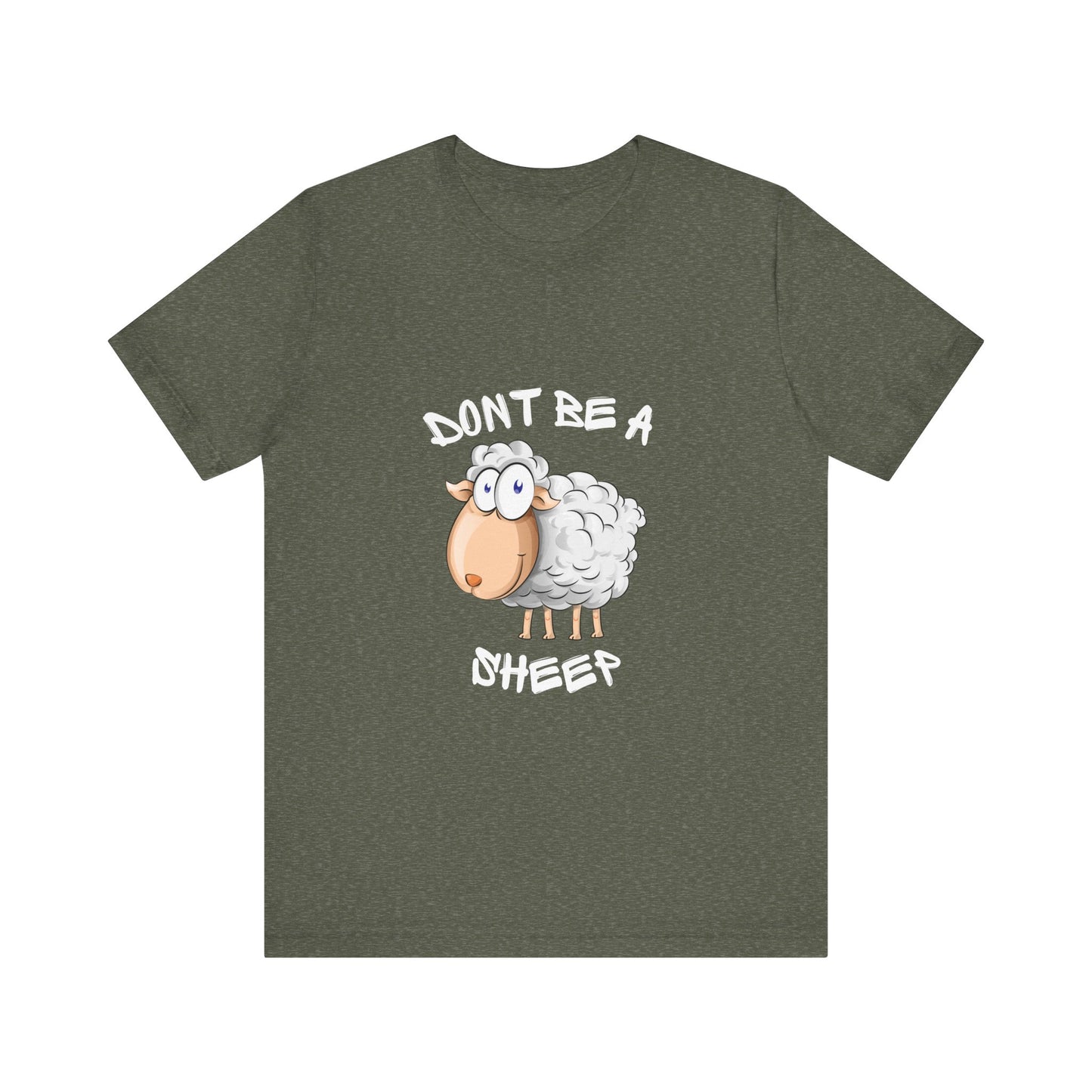 Dont Be a Sheep - Unisex Jersey Short Sleeve Tee