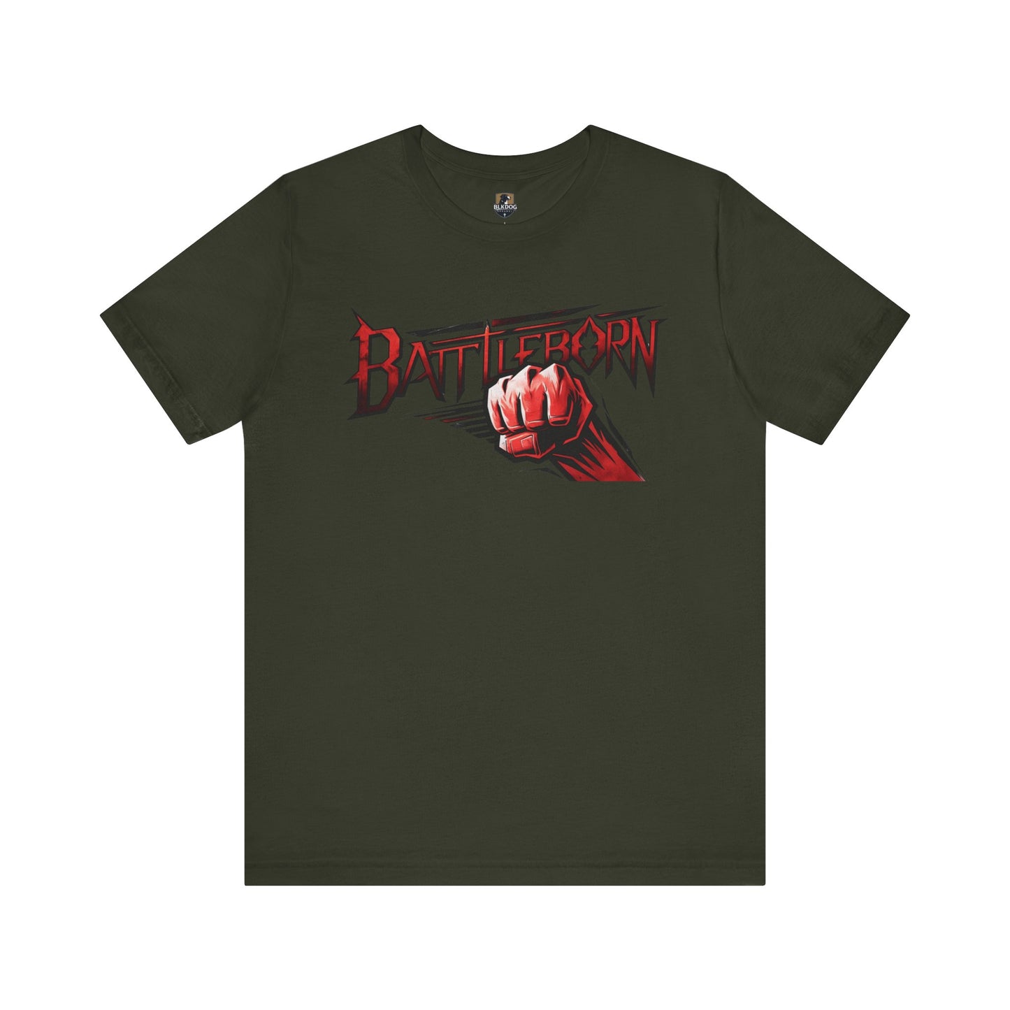 Battleborn Unisex Jersey Short Sleeve Tee - Bold Graphic Tee for Empowerment & Motivation