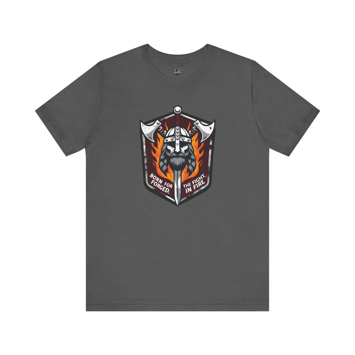 Warrior Spirit Short Sleeve Tee | Born to Fight, Unisex Graphic T-Shirt, Gift for Gamers, Casual Wear, Motivational Tee, Birthday Present