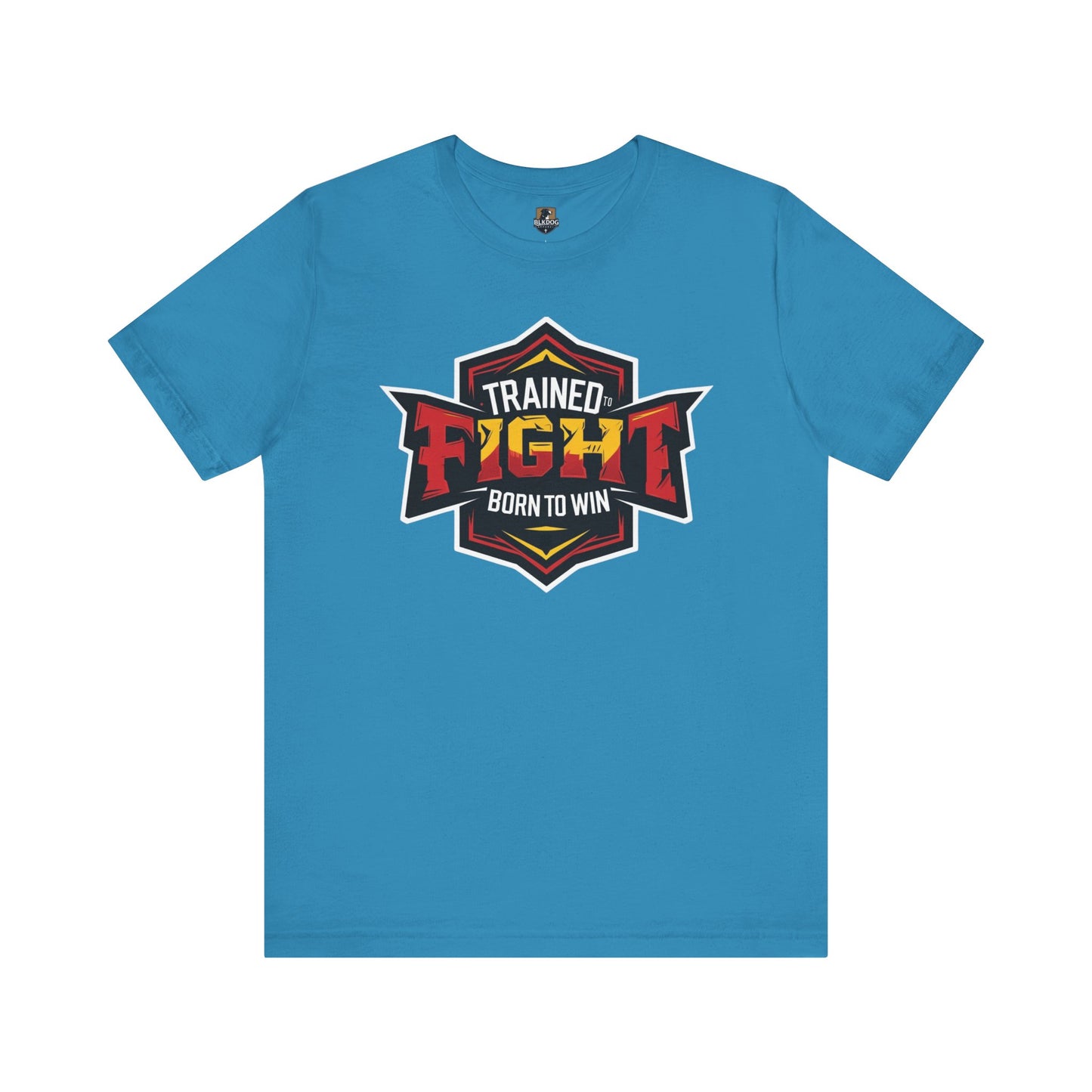 Trained to Fight...Born to Win Unisex Jersey Tee, Fitness Gift, Athletic Apparel, Training Top, Sportswear