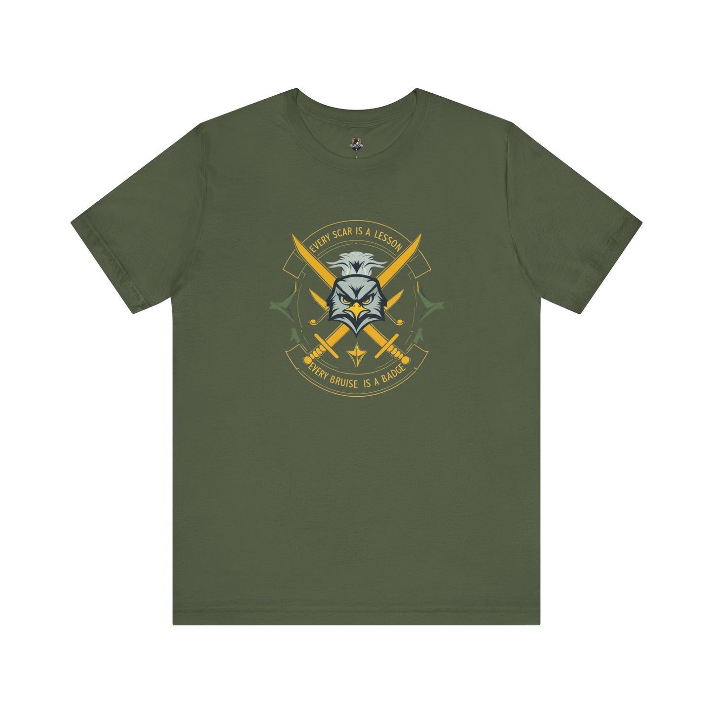 Warrior Spirit Unisex Tee, Motivational Shirt, Gift for Him/Her, Fitness Apparel, Birthday Celebration, Casual Wear