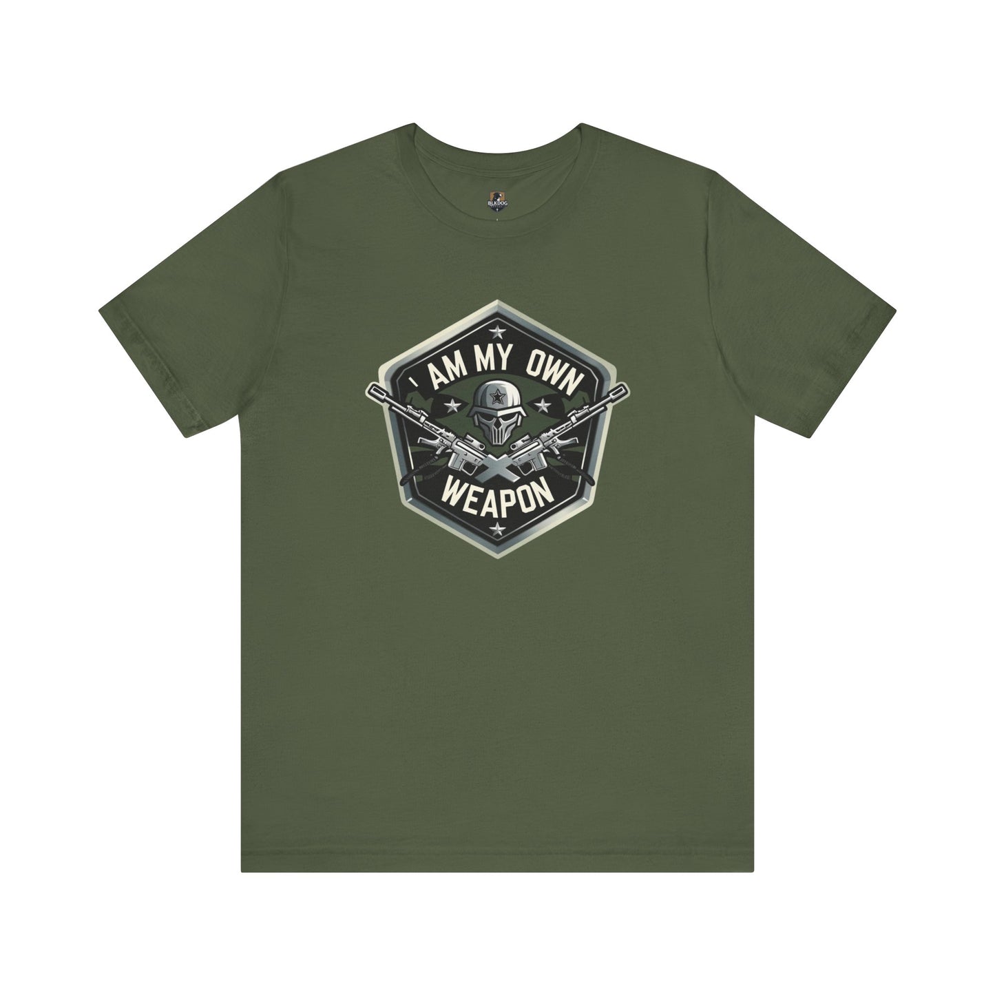 I am my Own Weapon, Unisex Jersey Short Sleeve Tee, Graphic Tee for Confidence, Gift for Self-Love, Casual Wear, Motivational Shirt