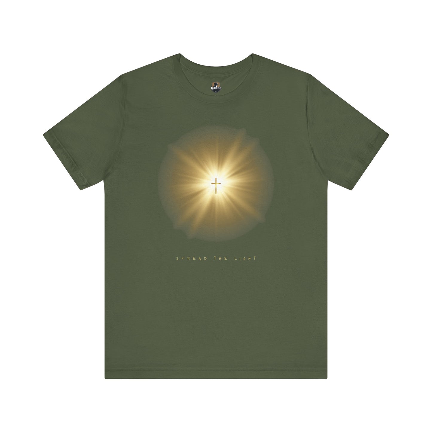 Faith Tee, Christian T-Shirt, Spread the Light Shirt, Religious Top, Unisex Jersey Tee