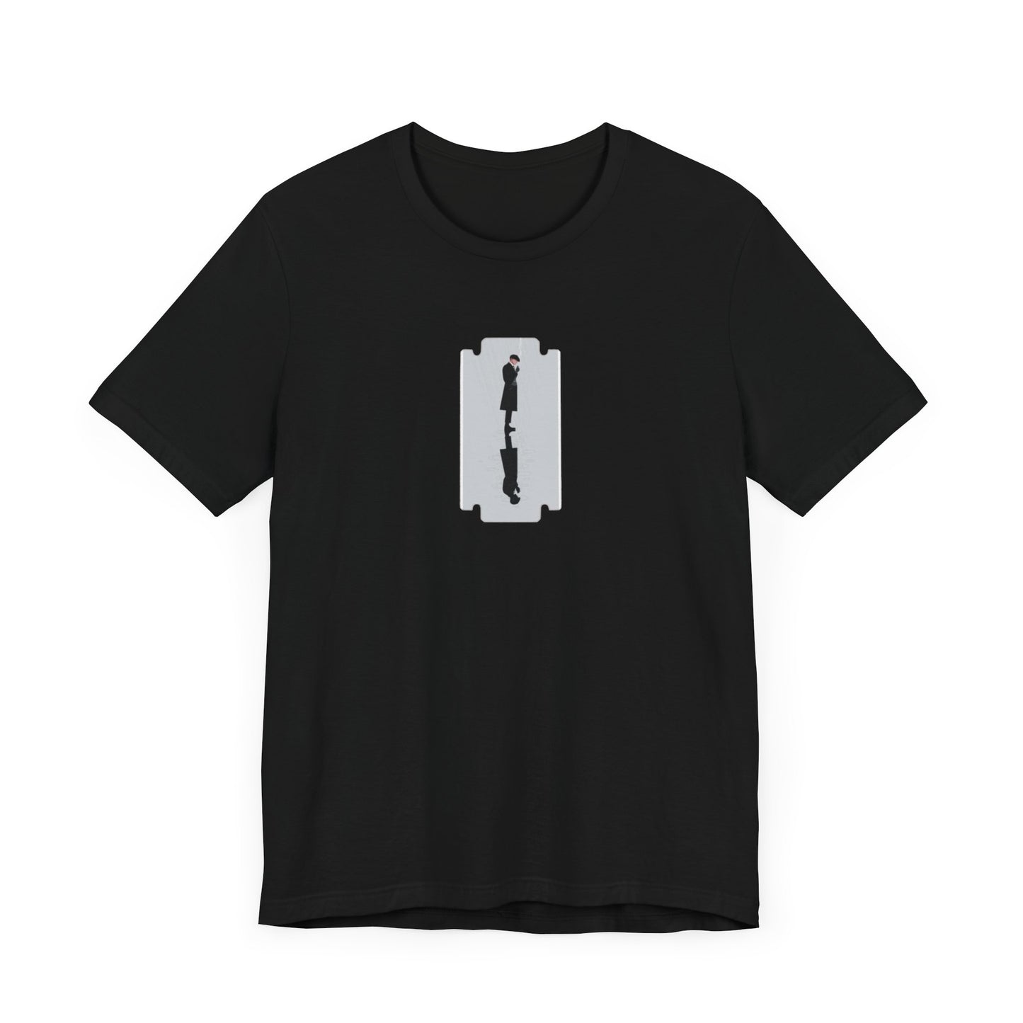 Peaky Blinders - Thomas Shelby - Razor Blade - Unisex Jersey Short Sleeve Tee