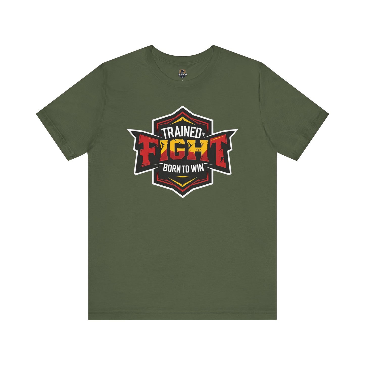 Trained to Fight...Born to Win Unisex Jersey Tee, Fitness Gift, Athletic Apparel, Training Top, Sportswear