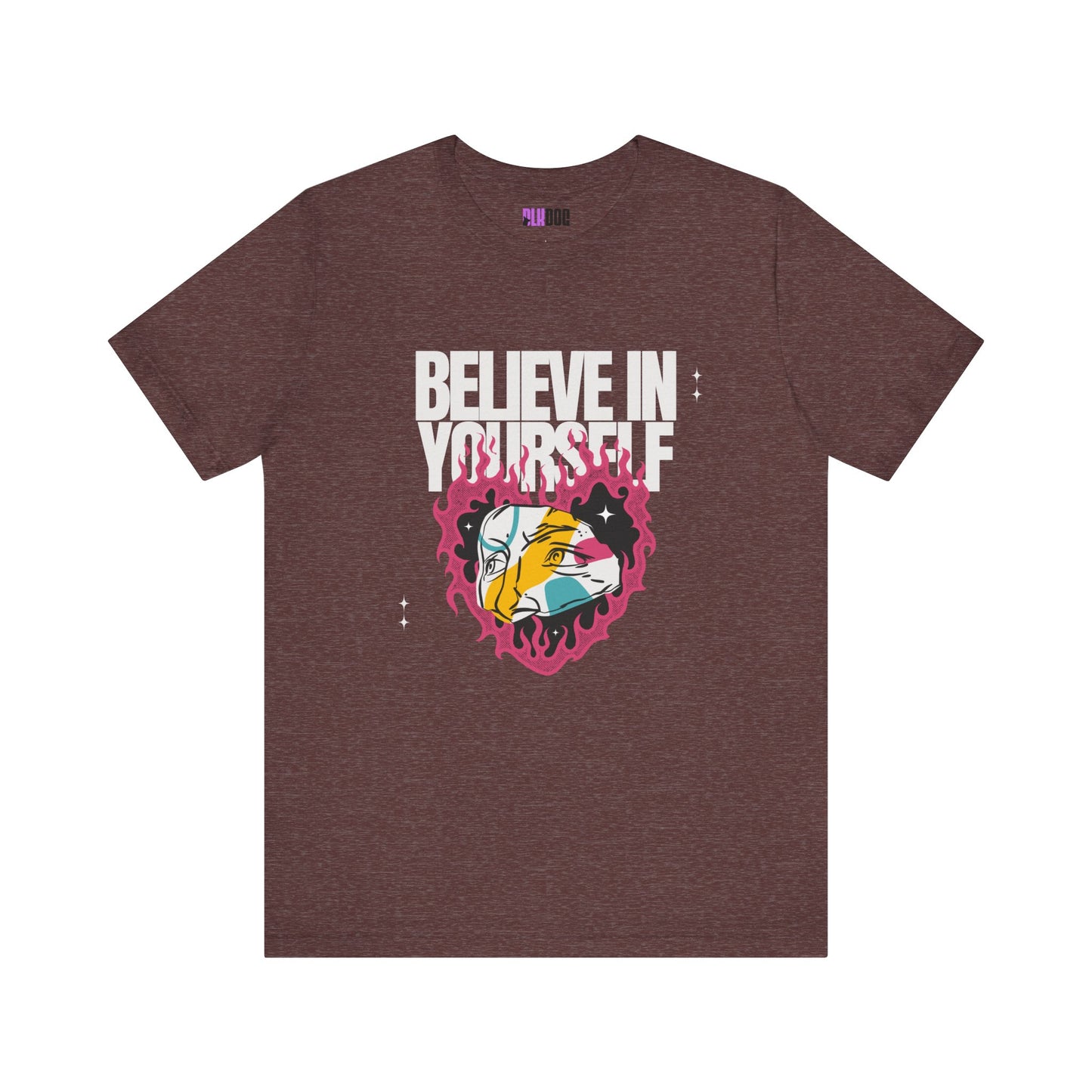 Believe in yourself T-Shirt, Inspirational tee, Motivational shirt, Empowering top, Positive vibes apparel, Self-confidence clothing