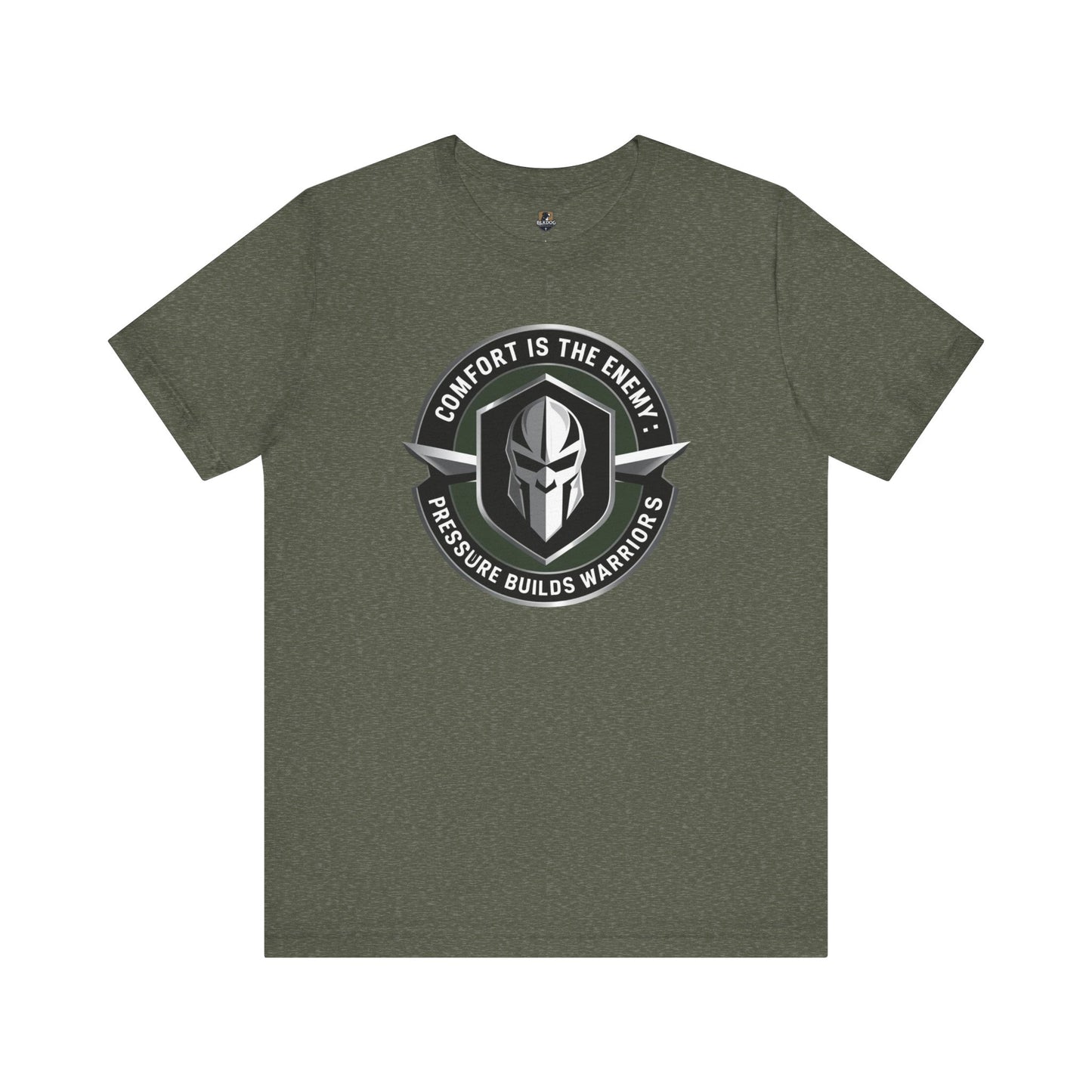 Motivational Unisex Tee - Comfort is the Enemy, Fitness Shirt, Workout Top, Gym Wear, Inspirational Clothing