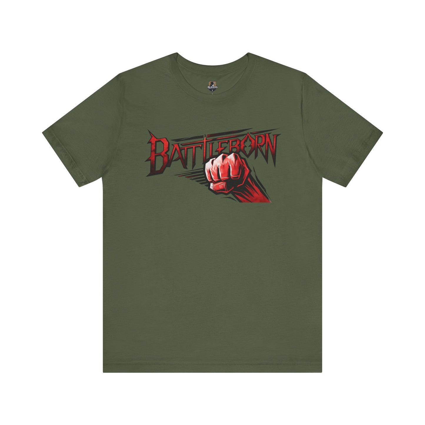 Battleborn Unisex Jersey Short Sleeve Tee - Bold Graphic Tee for Empowerment & Motivation