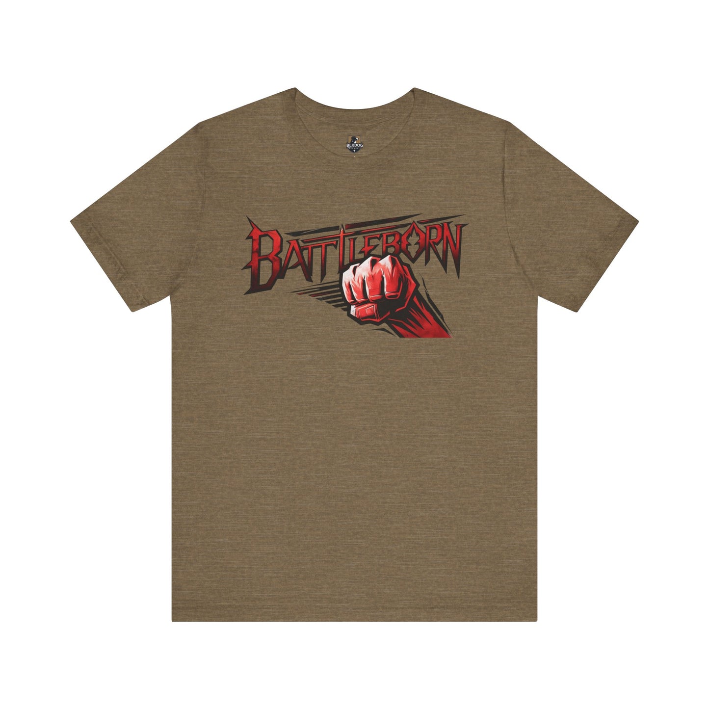 Battleborn Unisex Jersey Short Sleeve Tee - Bold Graphic Tee for Empowerment & Motivation