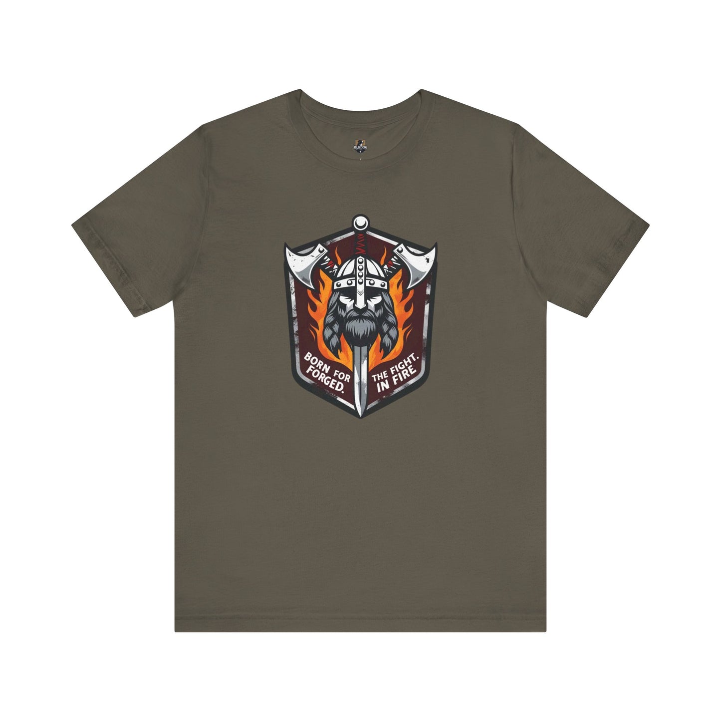 Warrior Spirit Short Sleeve Tee | Born to Fight, Unisex Graphic T-Shirt, Gift for Gamers, Casual Wear, Motivational Tee, Birthday Present