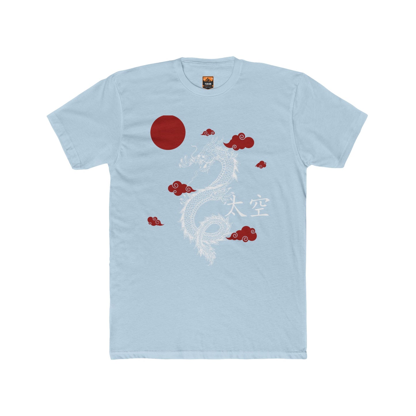 Japanese Dragon - Men's Cotton Crew Tee
