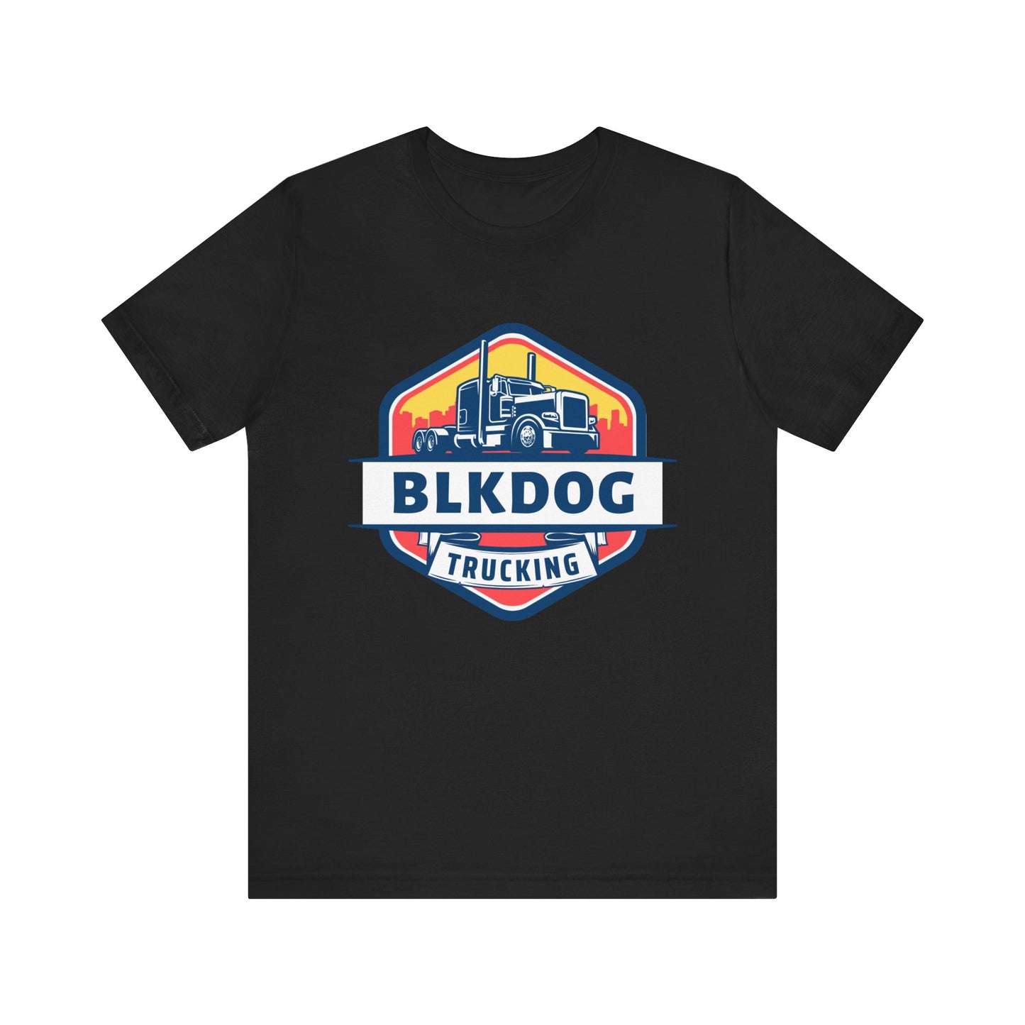 BLKDOG Trucking - Unisex Jersey Short Sleeve Tee