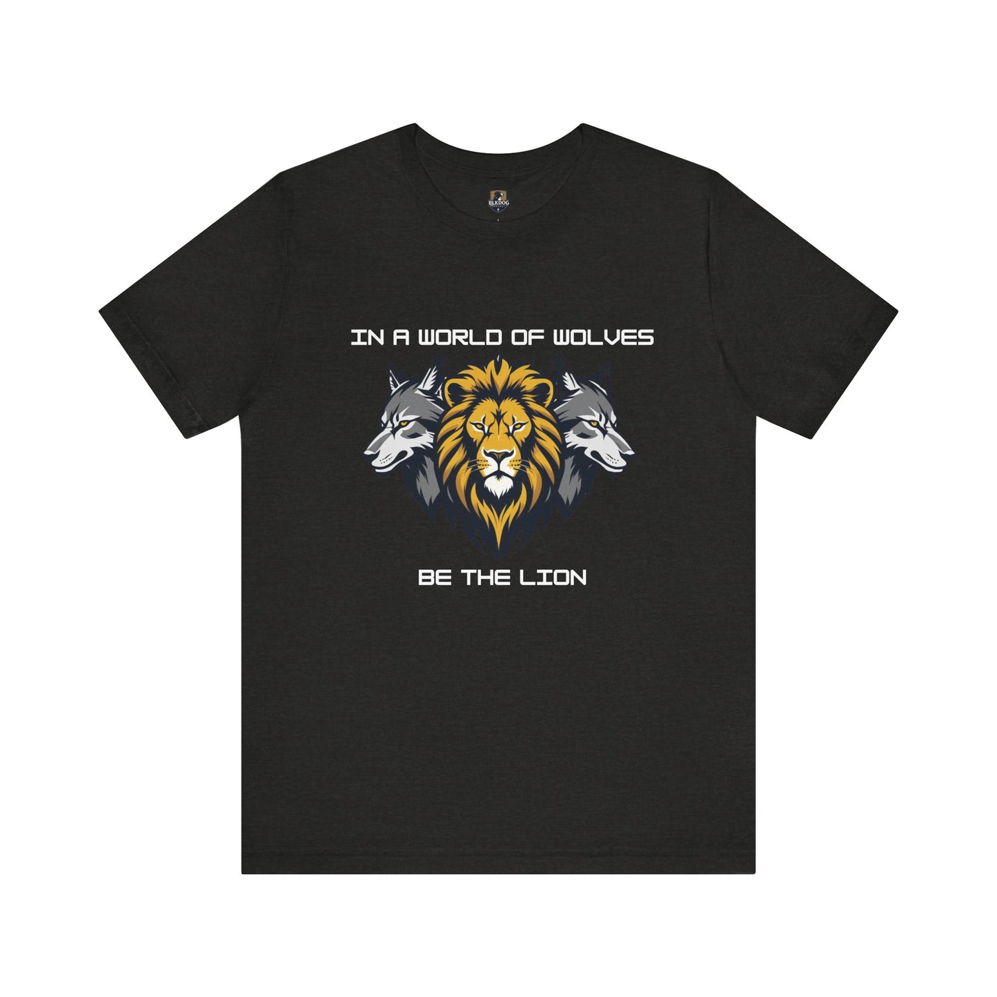 Lion Spirit Unisex Tee | Be The Lion | Motivational T-Shirt, Inspirational Shirt, Gift for Animal Lovers, Empowerment Wear, Birthday Gift