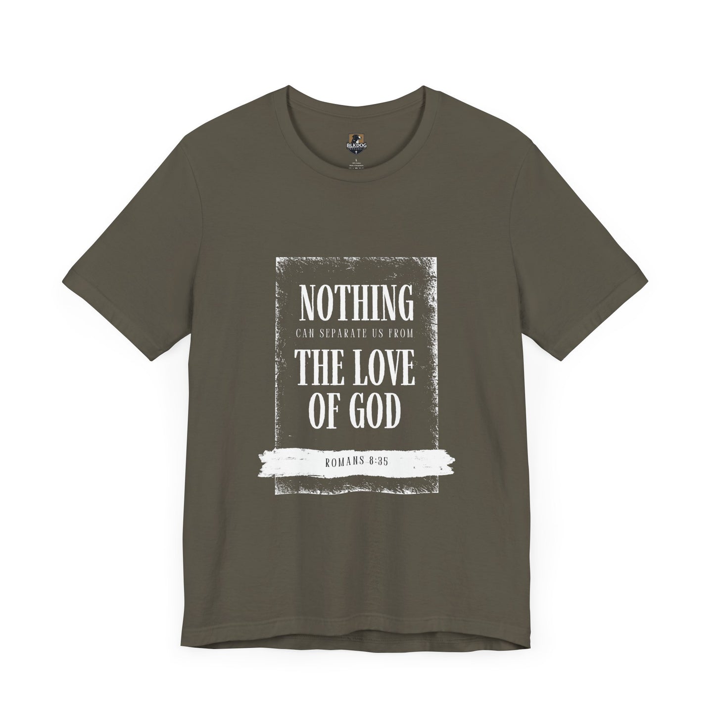 Christian Faith Unisex Jersey Tee, God's Love Tee Shirt, Religious Short Sleeve Top, Inspirational T-Shirt, Spiritual Gift Apparel