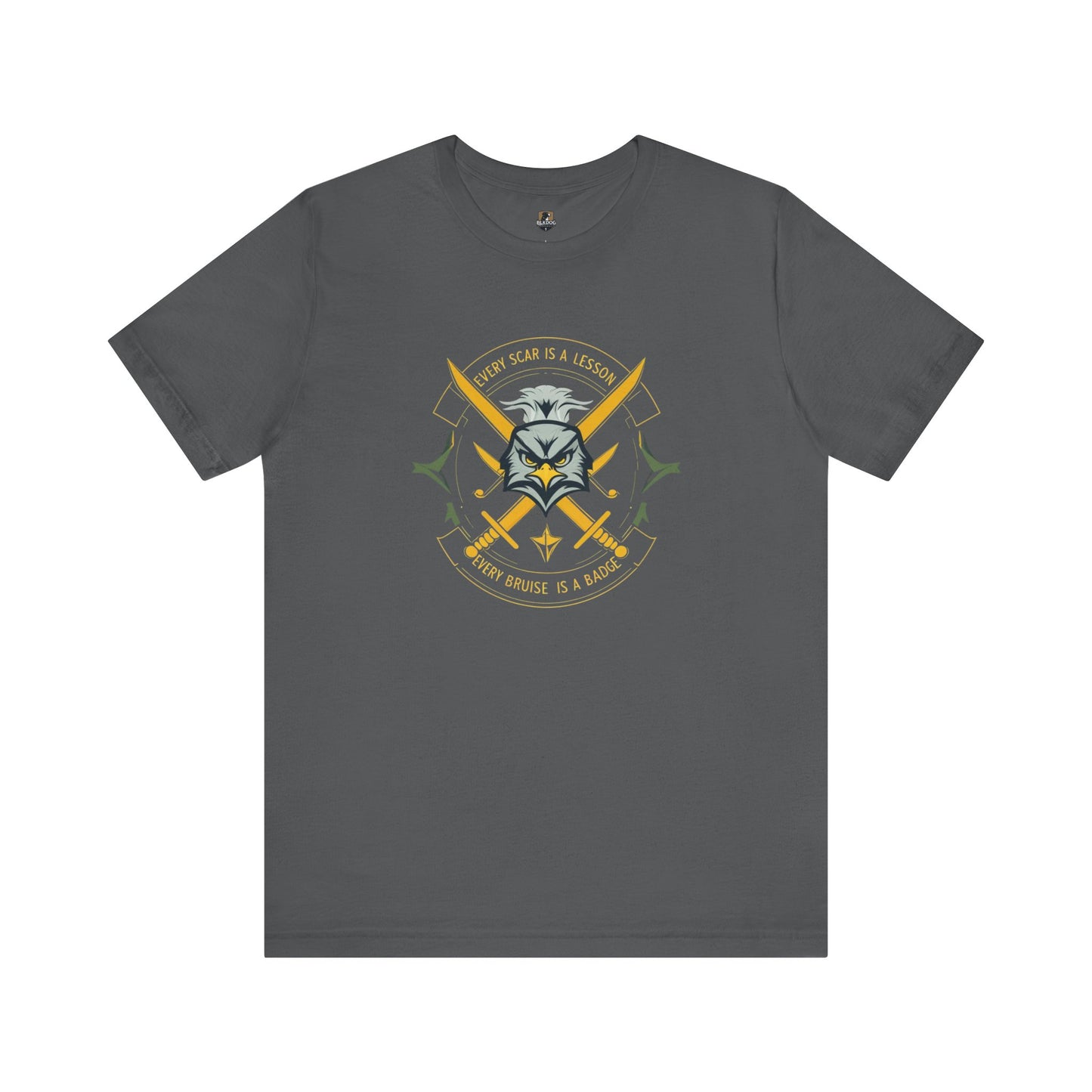 Warrior Spirit Unisex Tee, Motivational Shirt, Gift for Him/Her, Fitness Apparel, Birthday Celebration, Casual Wear