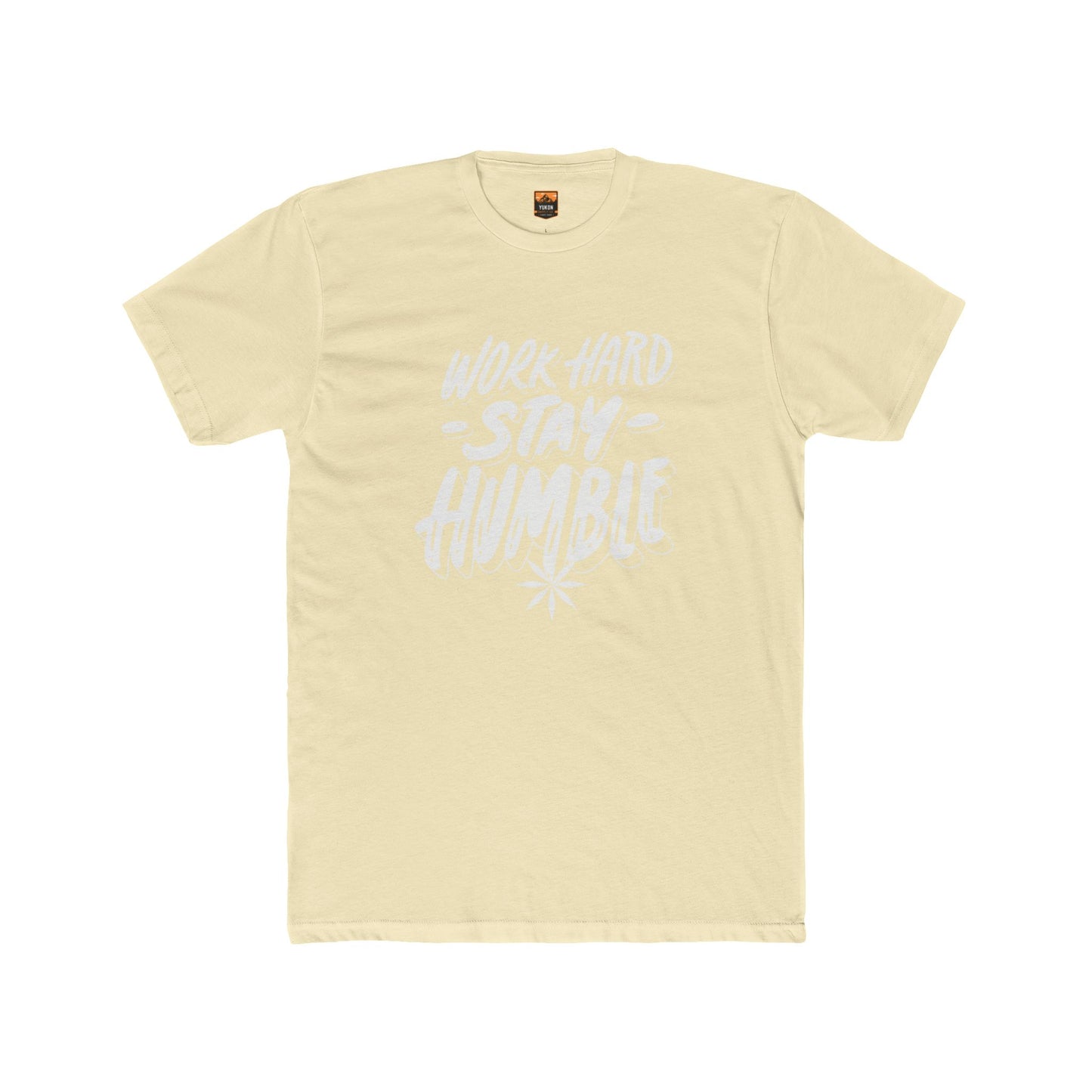 Work Hard Stay Humble - Men's Cotton Crew Tee