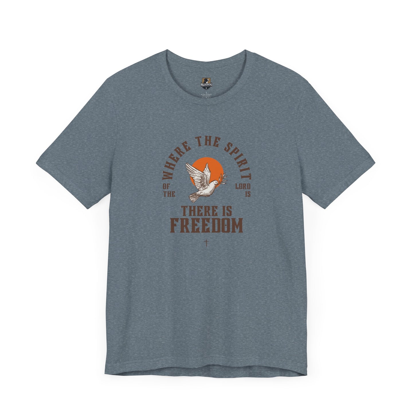 Religious Graphic Tee, Christian T-Shirt, Spirit of the Lord, Bible Quote Shirt, Faith Apparel, Religious Gift for Him/Her