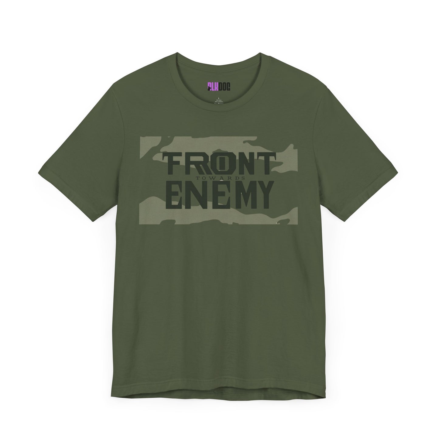Front Towards Enemy Unisex Tee, Graphic T-Shirt, Army Gift, Military Apparel, Casual Top, Vintage Style Shirt
