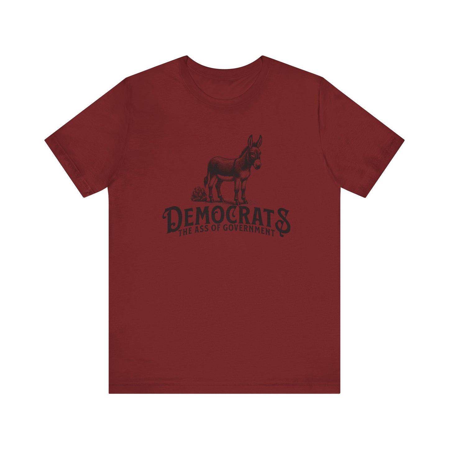 Political Democrat Tee, Liberal Party Shirt, Government Critique Top, Political Activist Clothing, Election Campaign Apparel