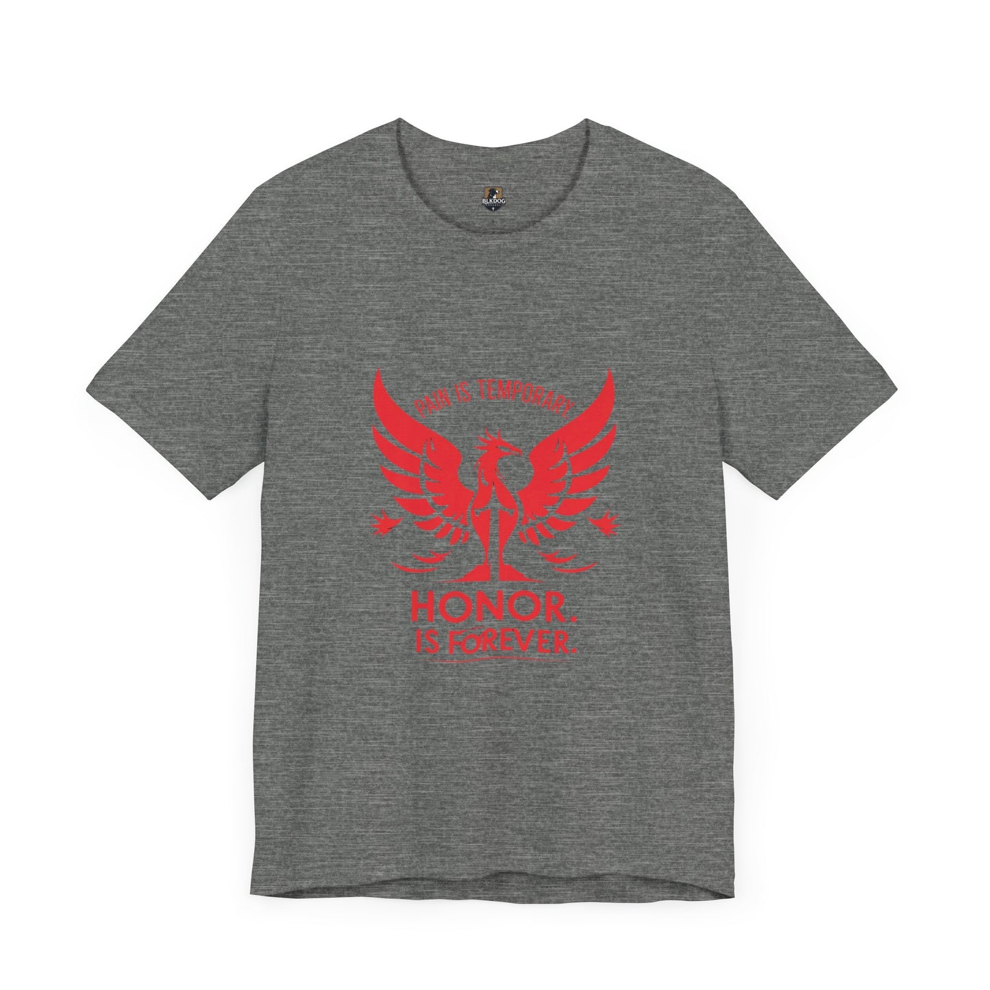 Honor is Never Forgotten Short Sleeve Tee, Unisex Casual Tee, Memorial Shirt, Gift for Veteran, Everyday Wear, Tribute Apparel