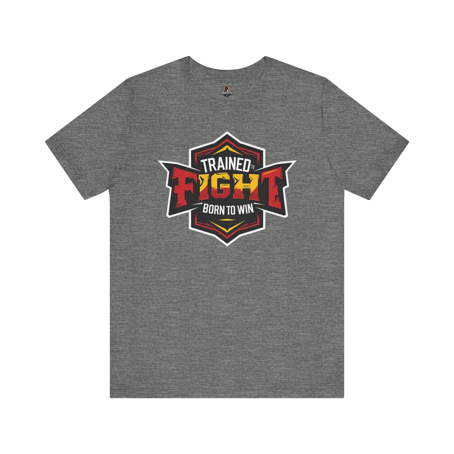Trained to Fight...Born to Win Unisex Jersey Tee, Fitness Gift, Athletic Apparel, Training Top, Sportswear