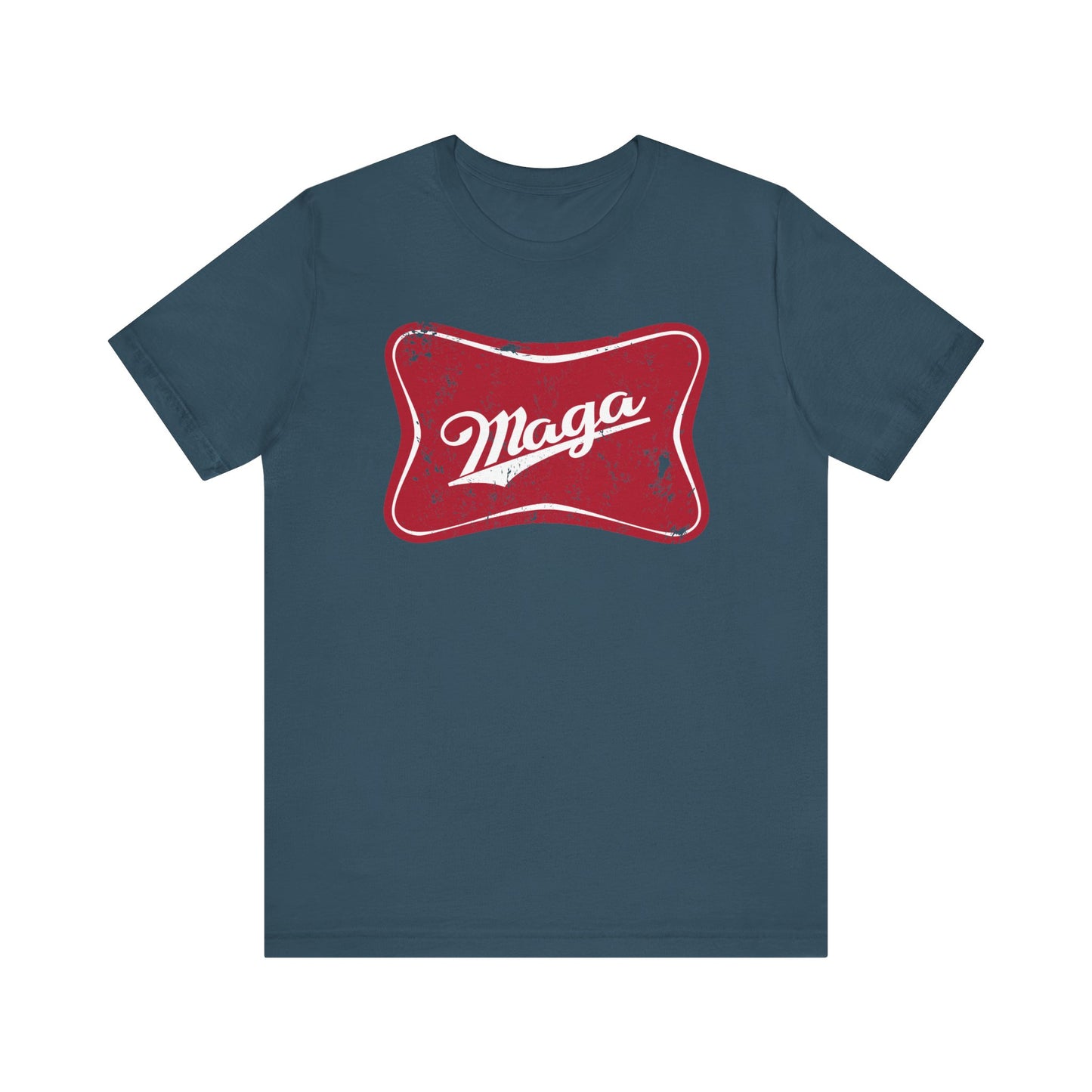 Trump - MAGA - Miller Logo - Unisex Jersey Short Sleeve Tee