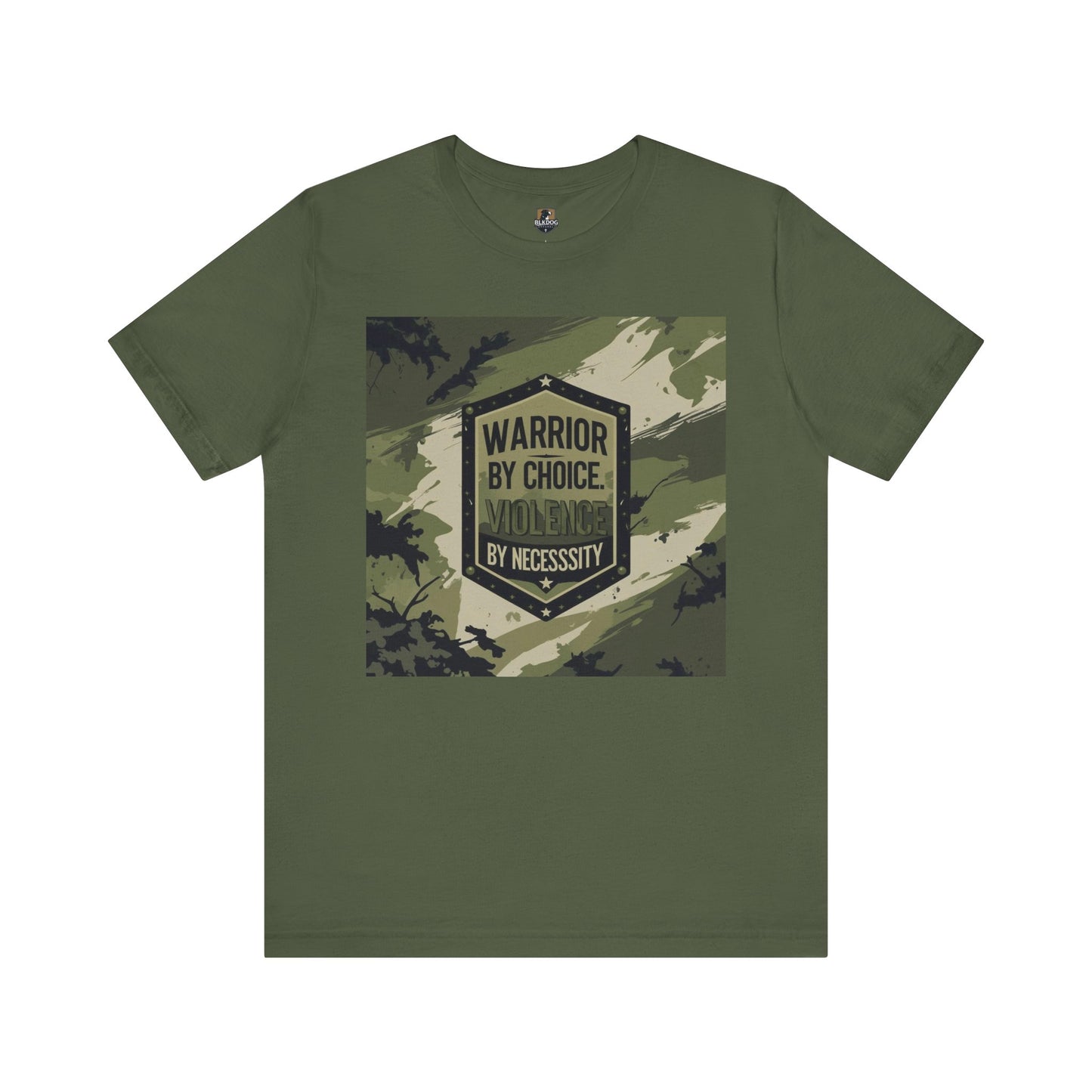 Warrior by Choice Unisex T-Shirt, Motivational Tee, Military-Inspired Apparel, Gift for Veterans, Casual Wear, Inspirational Clothing