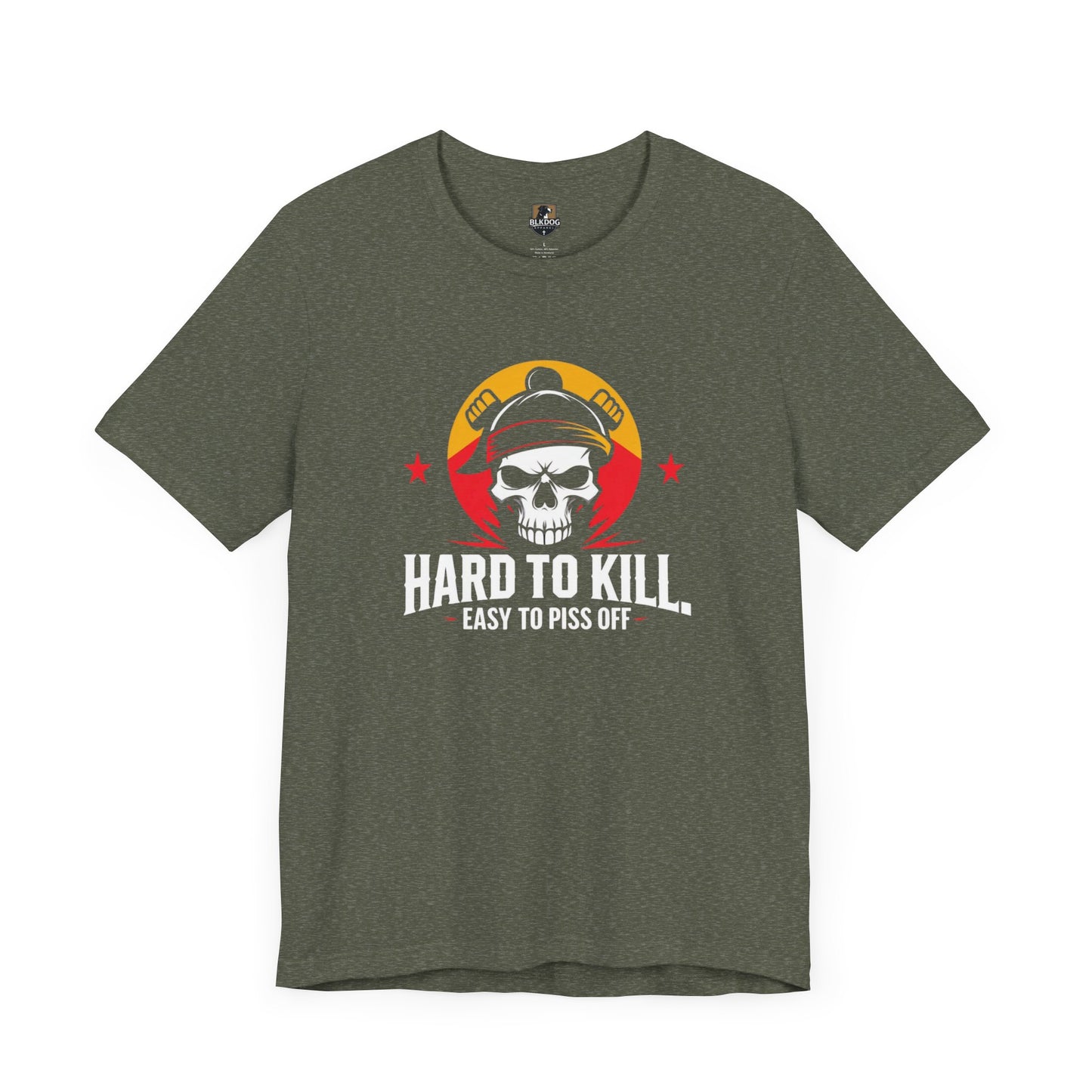 Hard to Kill Graphic Tee - Edgy Casual Wear, Perfect for Gifts, Festivals, and Everyday Adventures, Unisex Jersey Tee, Humor Shirt